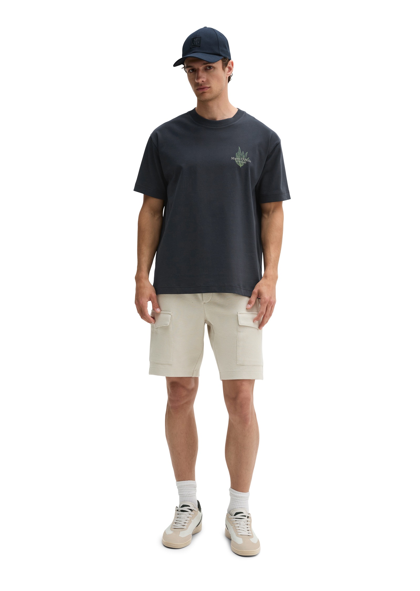 Marc O'Polo T-Shirt »mit maritimer Rückenprint«