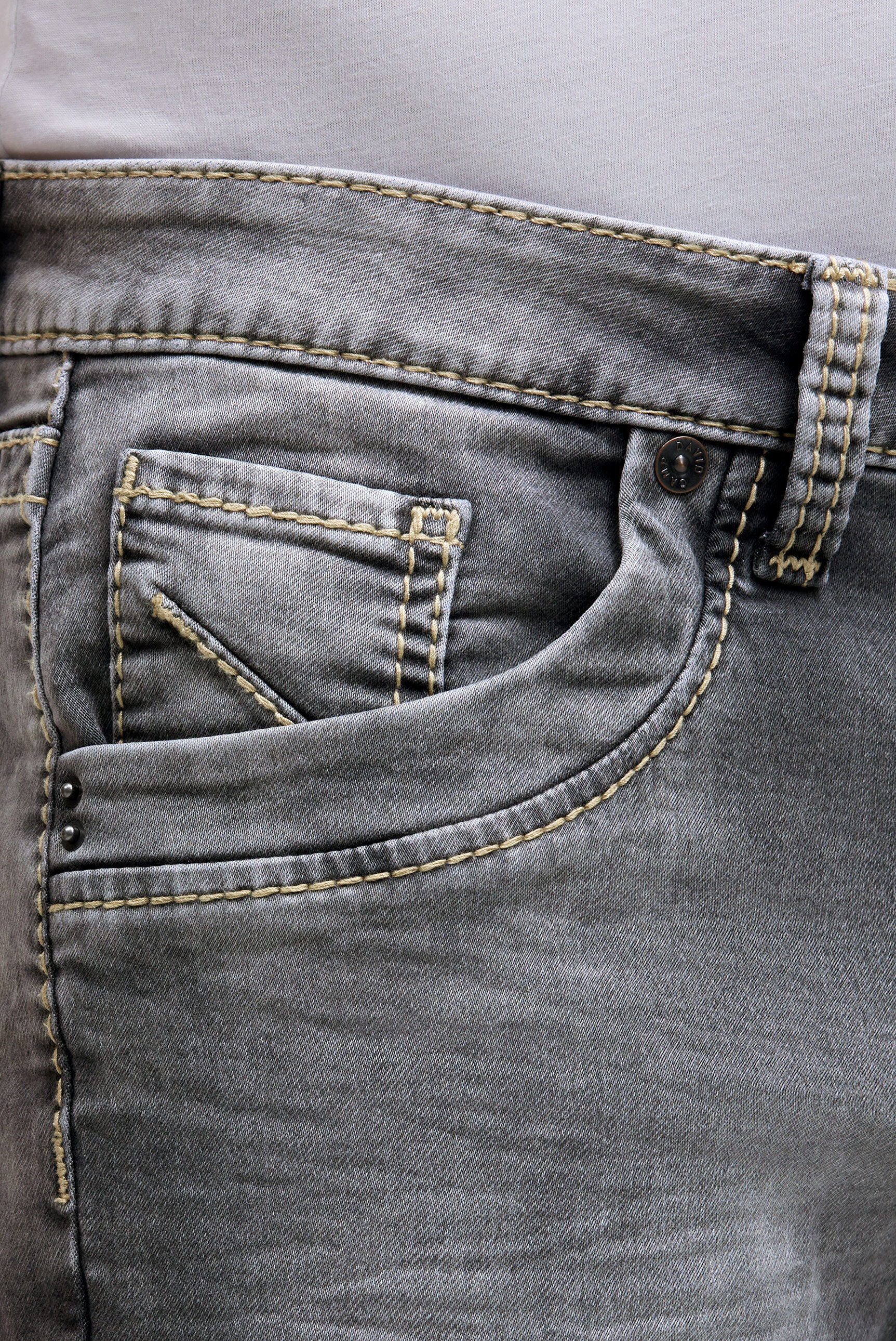 CAMP DAVID Jeansshorts mit normaler Leibhöhe