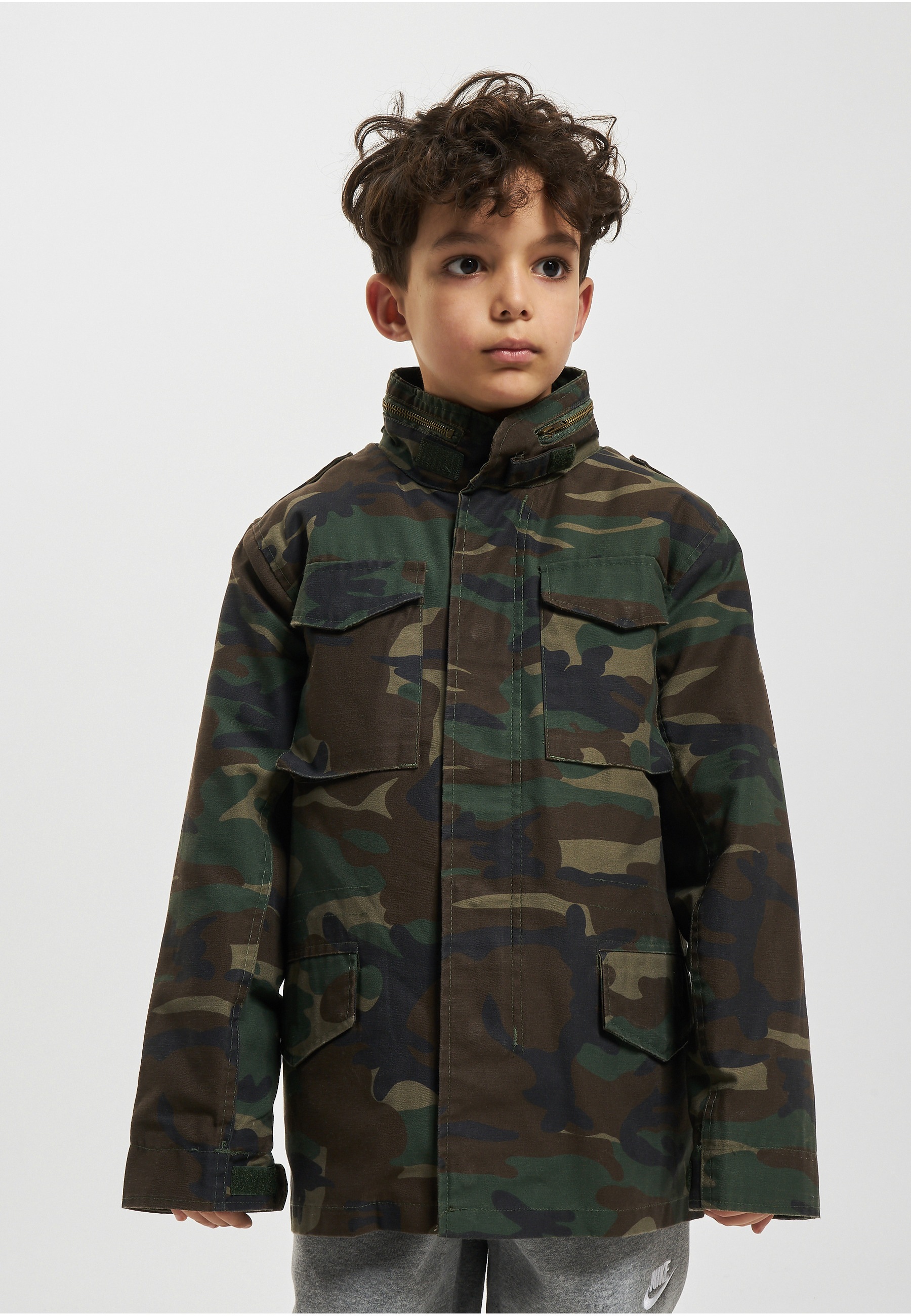 Brandit Parka »Brandit Herren Kids M65 Standard Jacket« 1 Stk. tlg. ohne Kapuze
