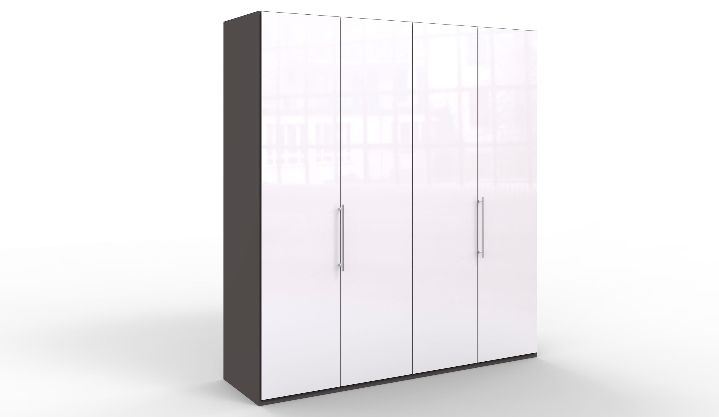 WIEMANN Falttürenschrank »Loft«, Glasfront