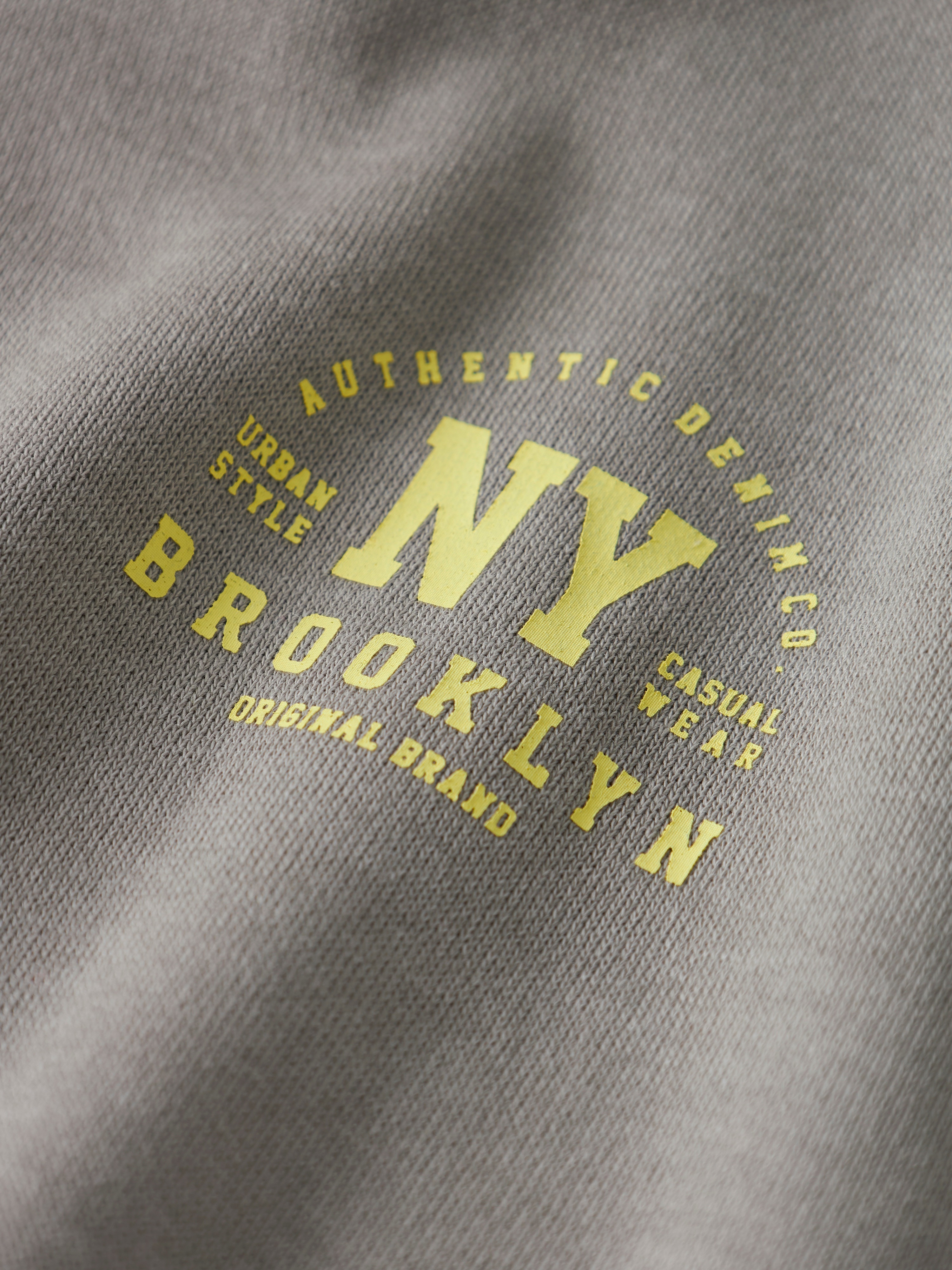 Thumbnail - Name It Sweatshirt "NKMOLAF LS NREG SWE WH BRU PB"