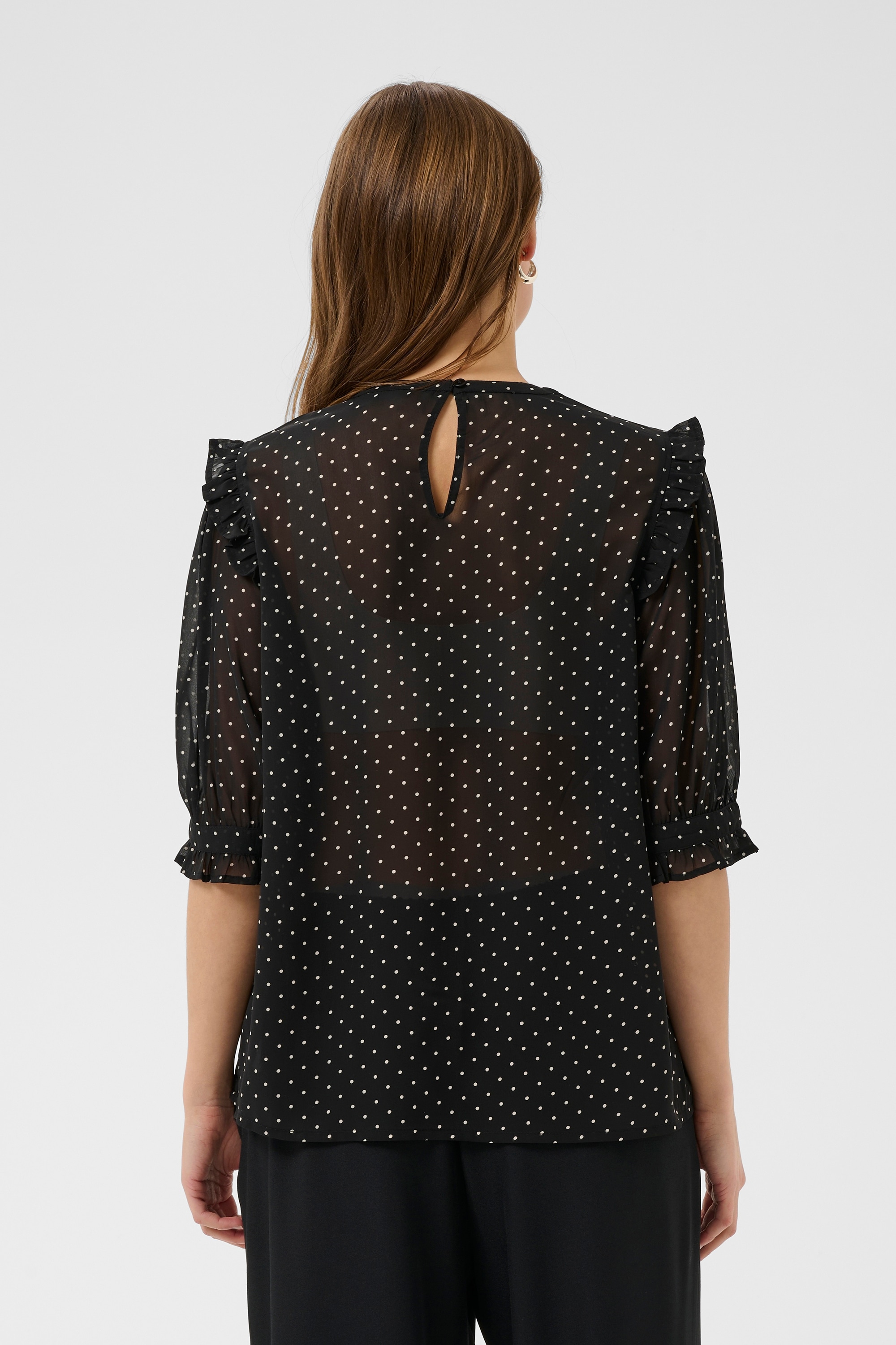 Saint Tropez Kurzarmbluse »Kurzarm-Bluse SabatinaSZ«