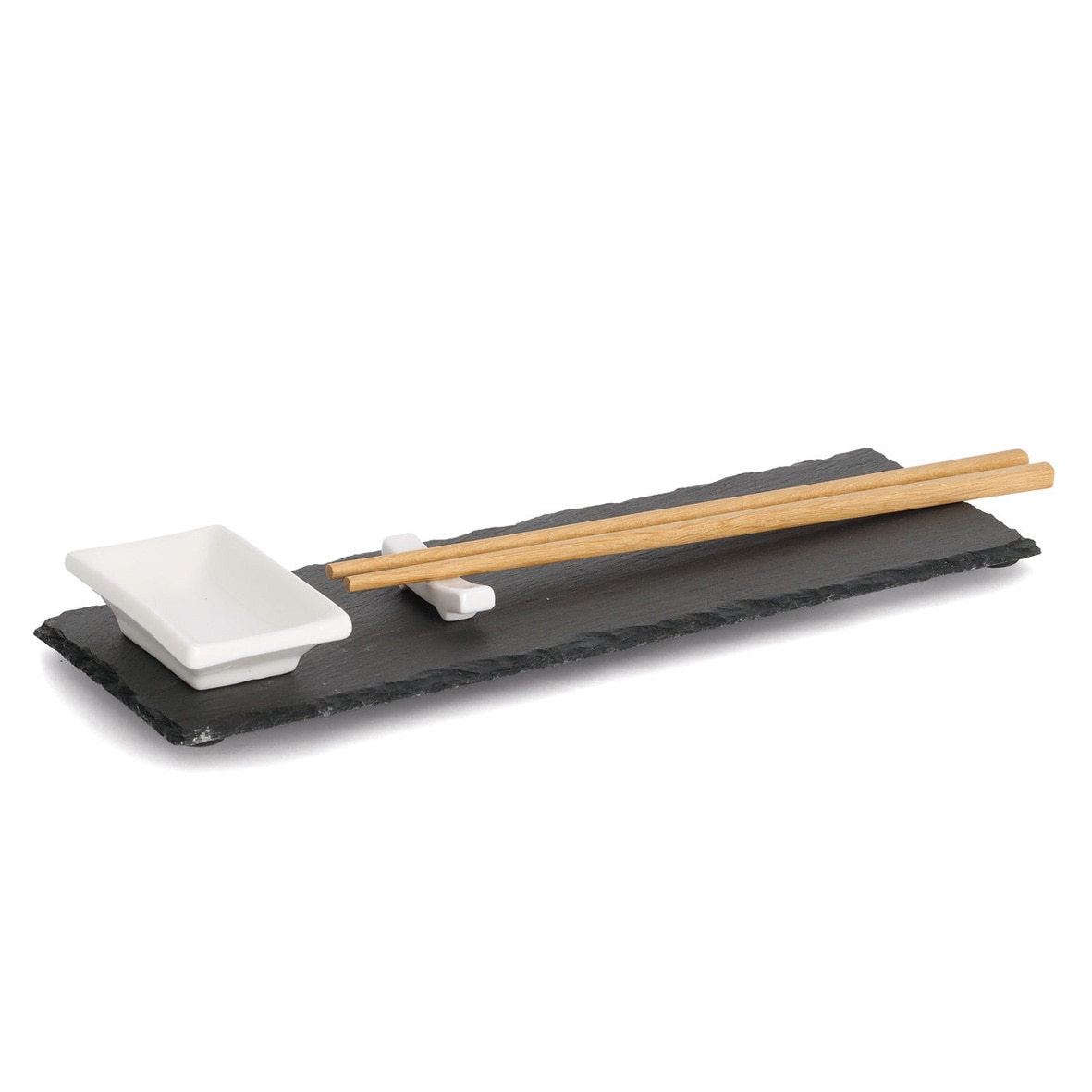 Zeller Present Teller-Set »Sushi-Set« 2er-Set, Schiefer