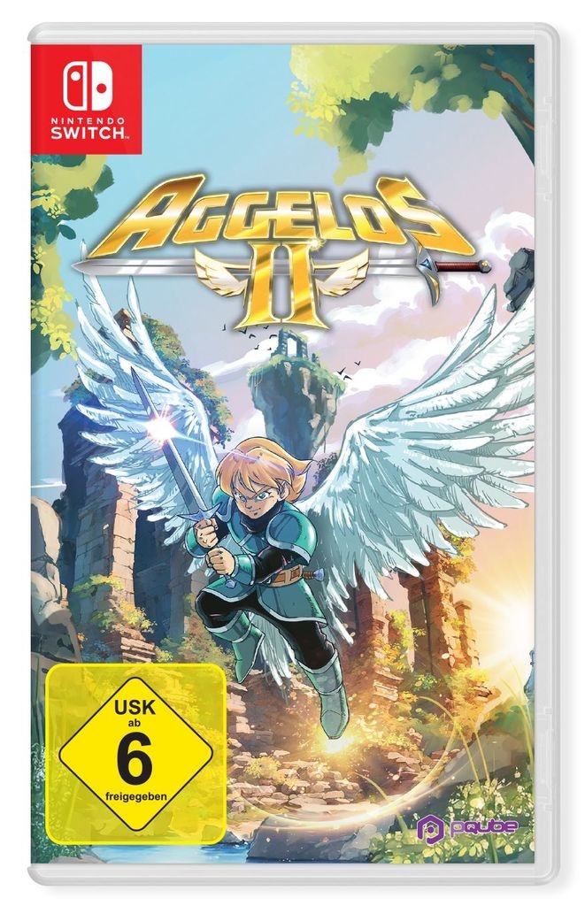 PQUBE Spielesoftware "Aggelos 2", Nintendo Switch, bunt, Spielesoftware