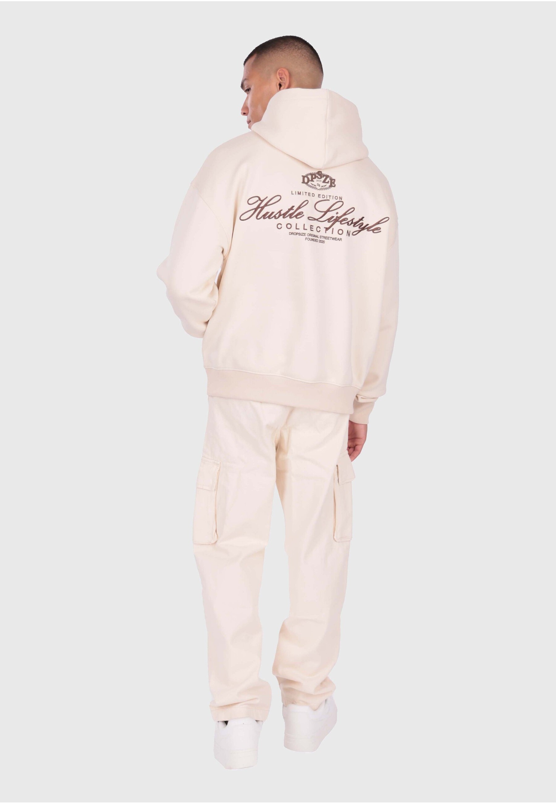 Dropsize Kapuzensweatshirt »Dropsize HEAVY OVERSIZE HUSTLE LIFESTYLE HOODIE«, 1 Stk.
