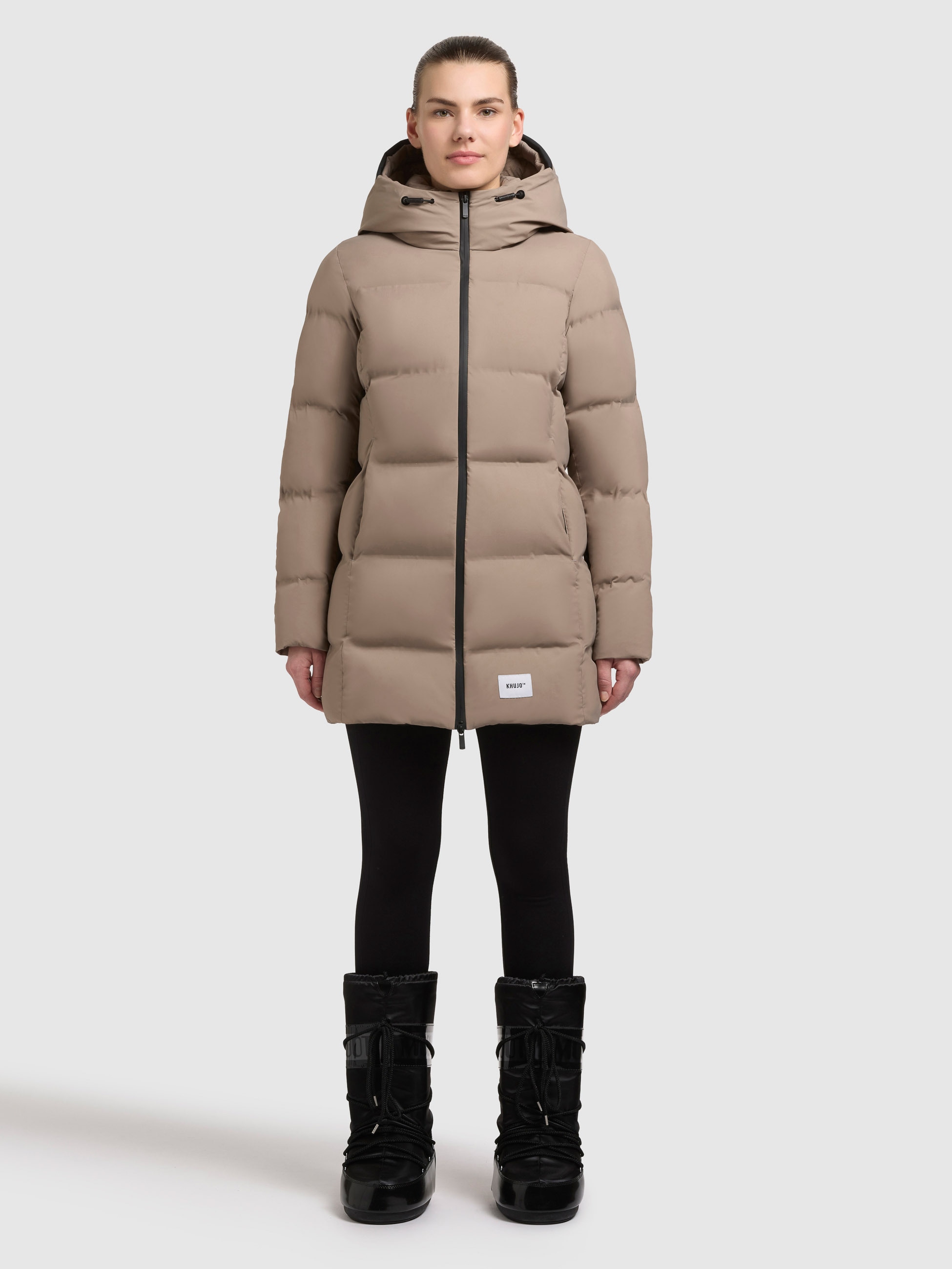 khujo Steppjacke "TANARE4" mit Kapuze günstig online kaufen