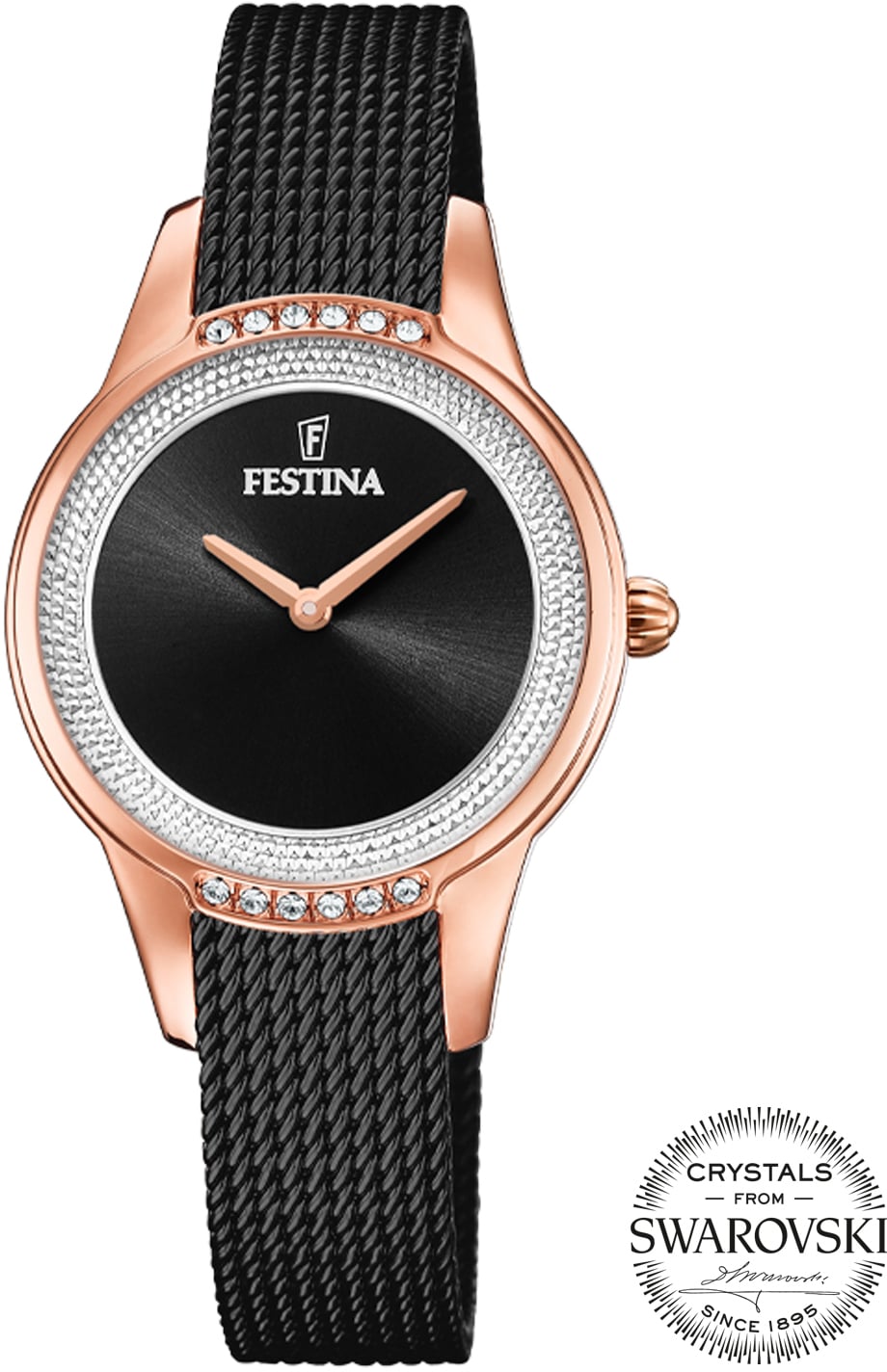 Festina Quarzuhr »F20496/2«, Armbanduhr, Damenuhr