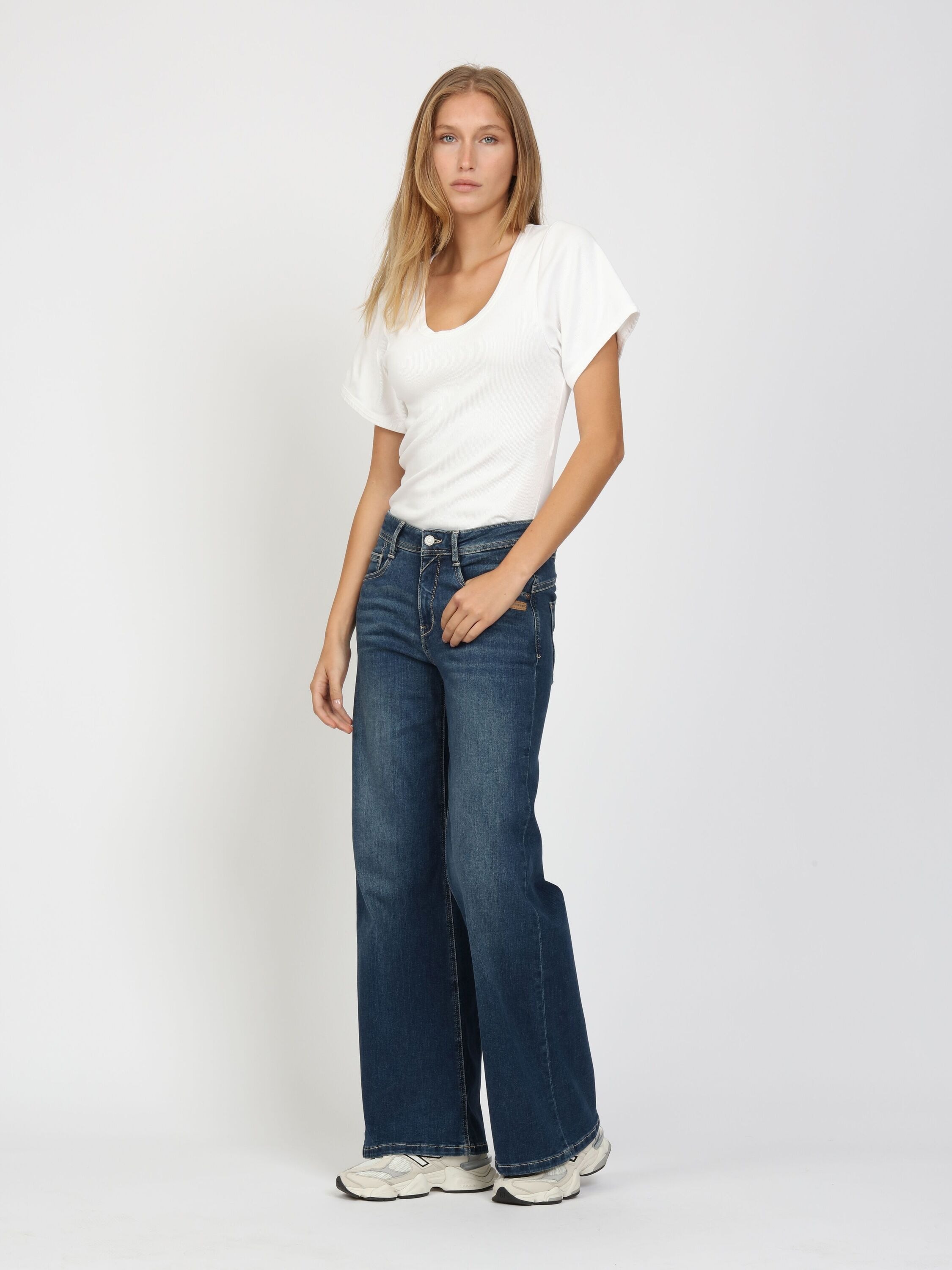 GANG Relax-fit-Jeans »94AMELIE WIDE« im 5-Pocket-Style