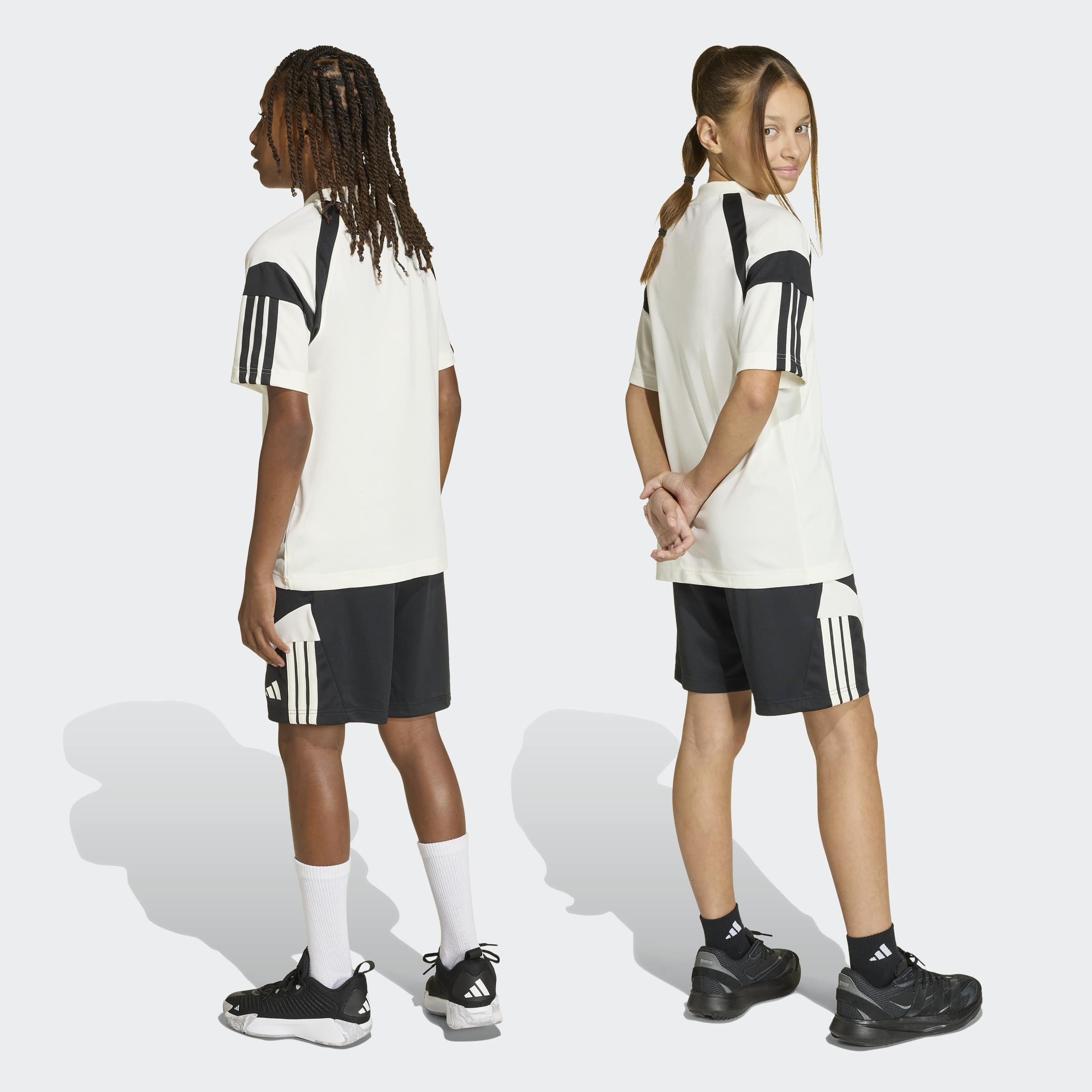 adidas Sportswear Shorts »J HOT SHO«  Kinder Shorts, sportlicher Stil, mit Kordelverschluss