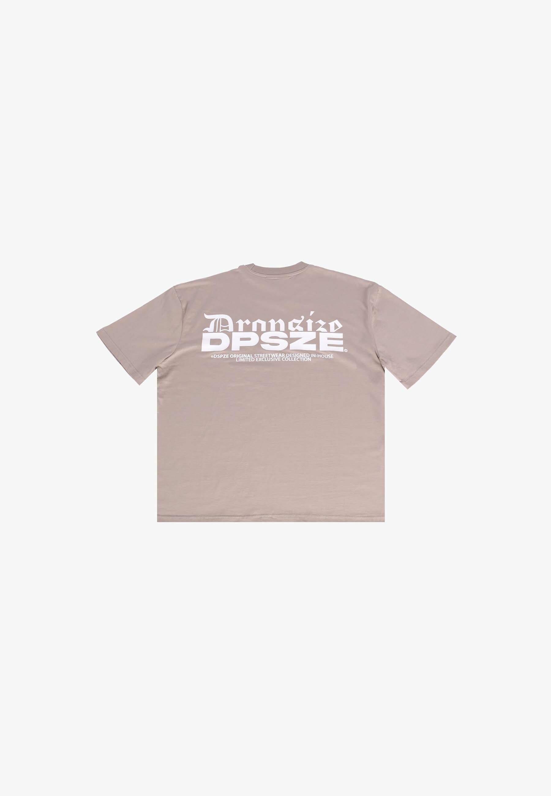 Dropsize T-Shirt »Dropsize HEAVY OVERSIZE DPSZE SPLIT FONT T-SHIRT«, (1 tlg.)