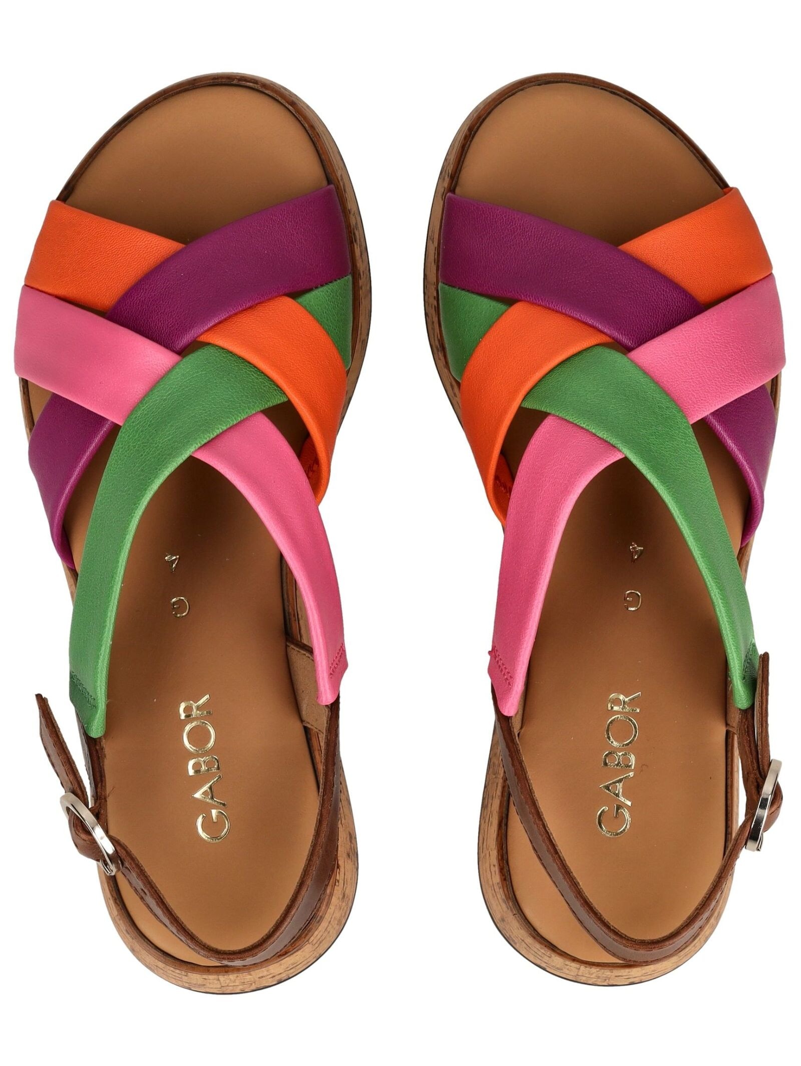 Gabor Comfort Keilsandalette »Gabor Comfort Sandalen Glattleder«