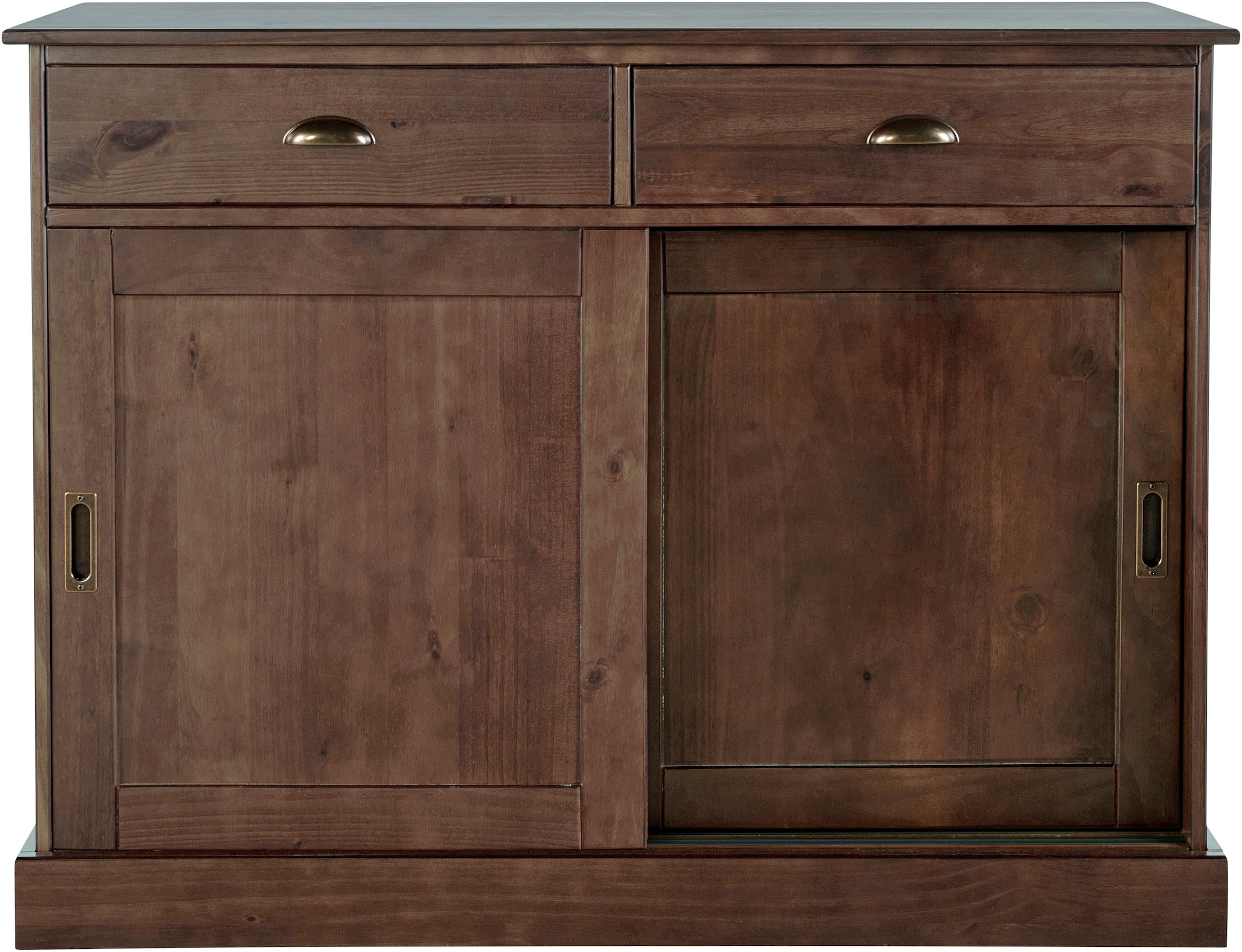 Home affaire Sideboard "Schröder", Kommode, 2 Schiebetüren, 2 Schubkasten, günstig online kaufen