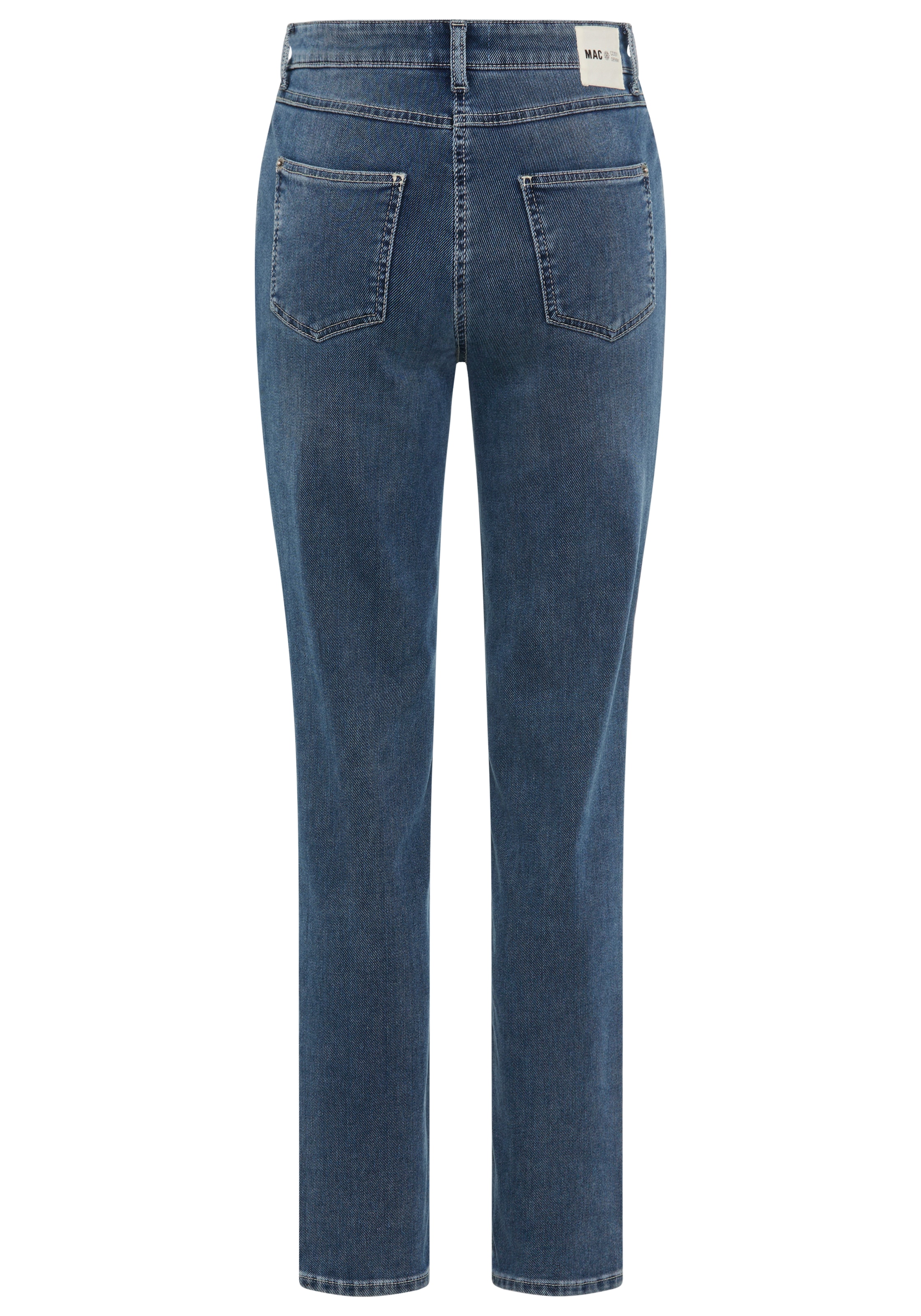 MAC Straight-Jeans »MACMELANIE« Sportives Naht-Detail am Tascheneingriff
