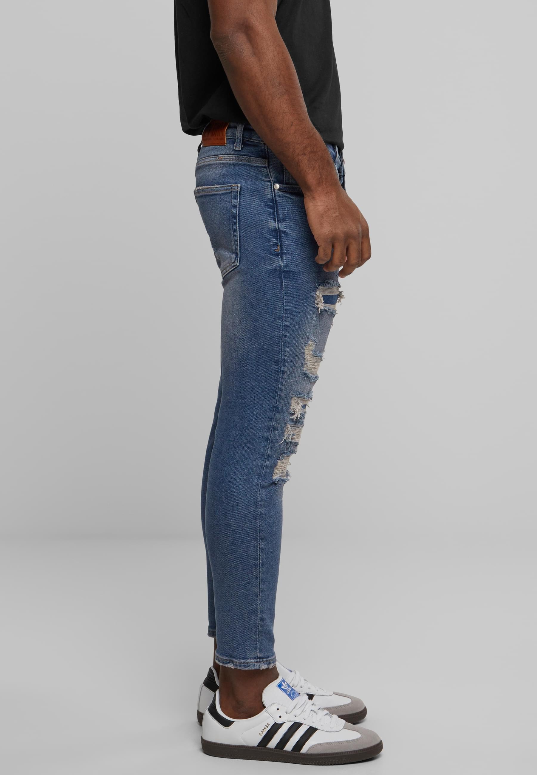 2Y Studios Bequeme Jeans »2Y Studios Herren 2Y Destroyed Skinny Cropped Denim«