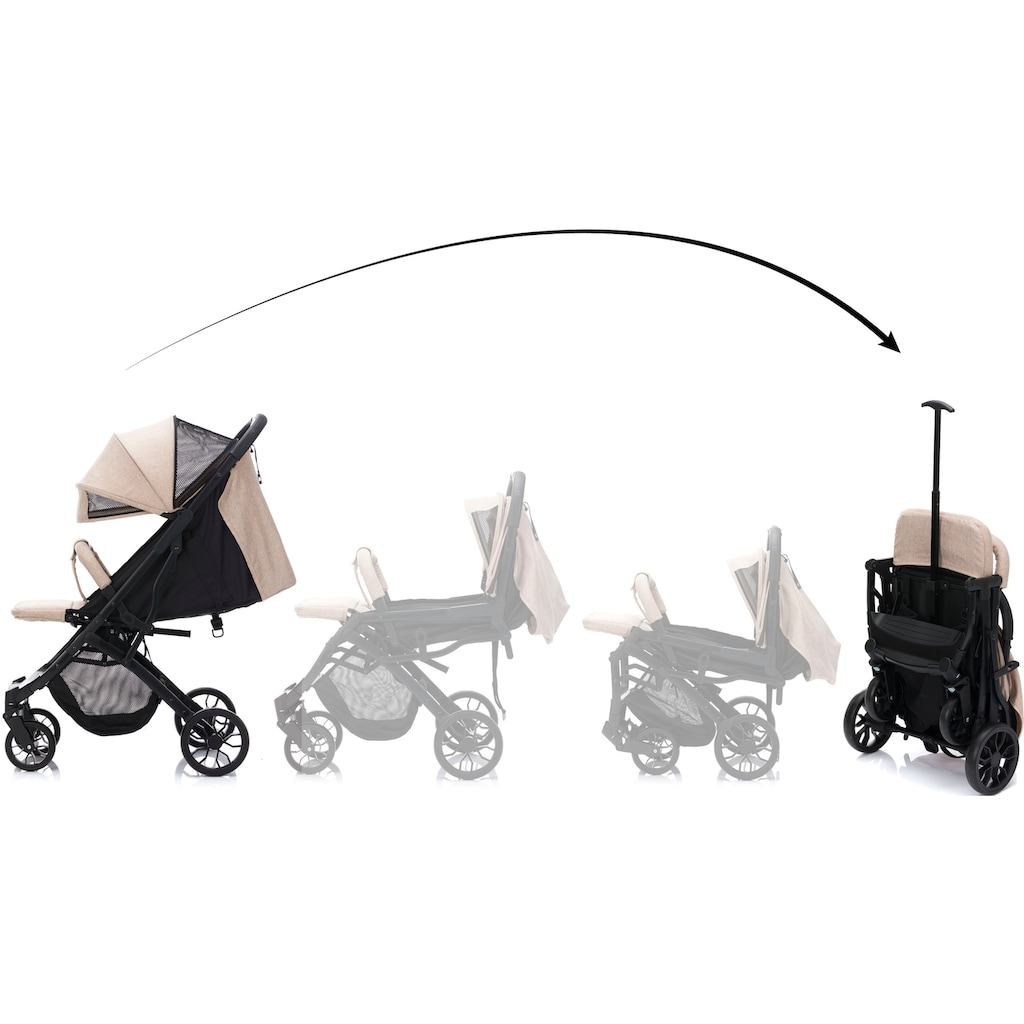 Fillikid Kinder-Buggy »Fill Styler Elite, sand melange«, 22 kg