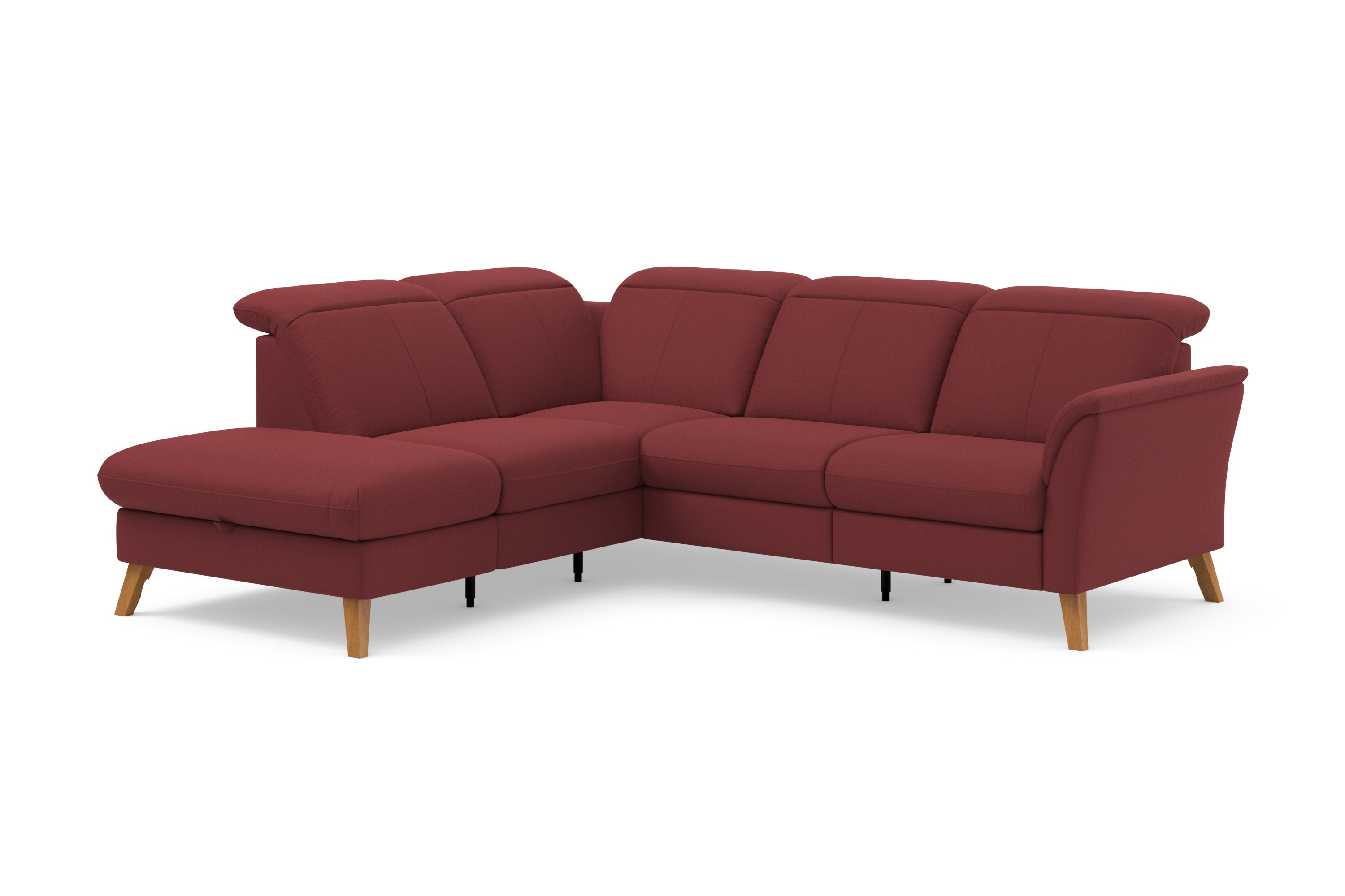 Thumbnail - sit&more Ecksofa "Romero L-Form", wahlweise mit oder ohne TV-Funktion, Bettfunktion, Bettkasten