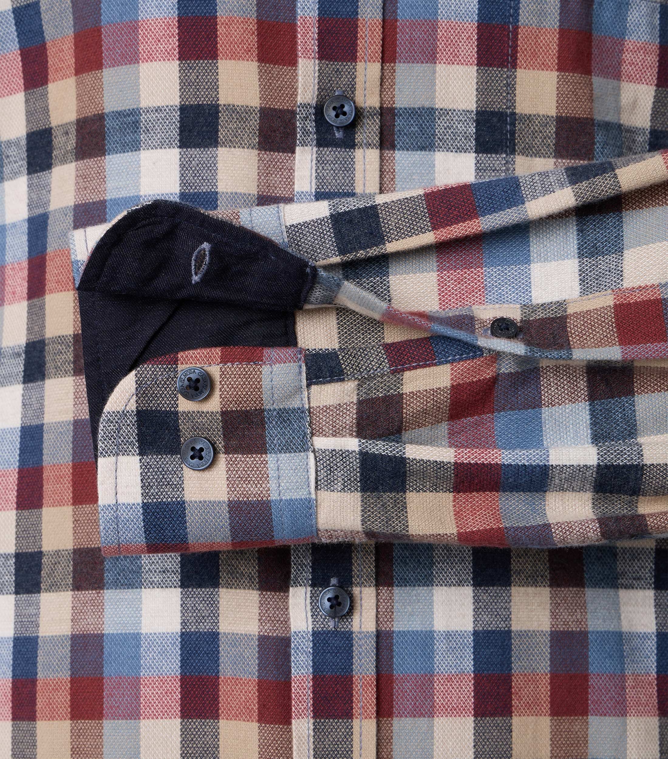 CASAMODA Langarmhemd »CASAMODA Freizeithemd kariert«