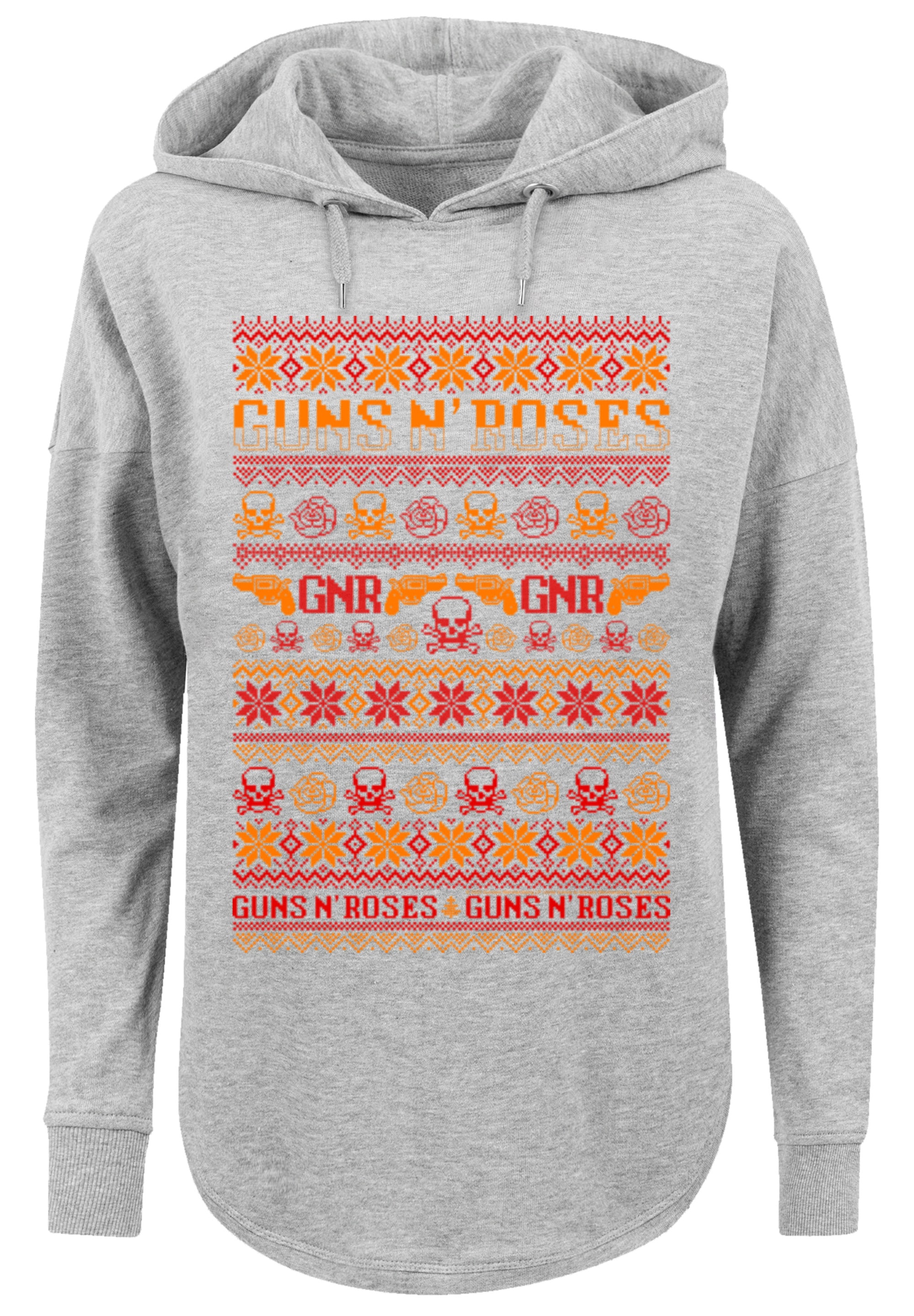 F4NT4STIC Kapuzenpullover »Guns n' Roses Weihnachten Christmas«, Musik,Band,Logo