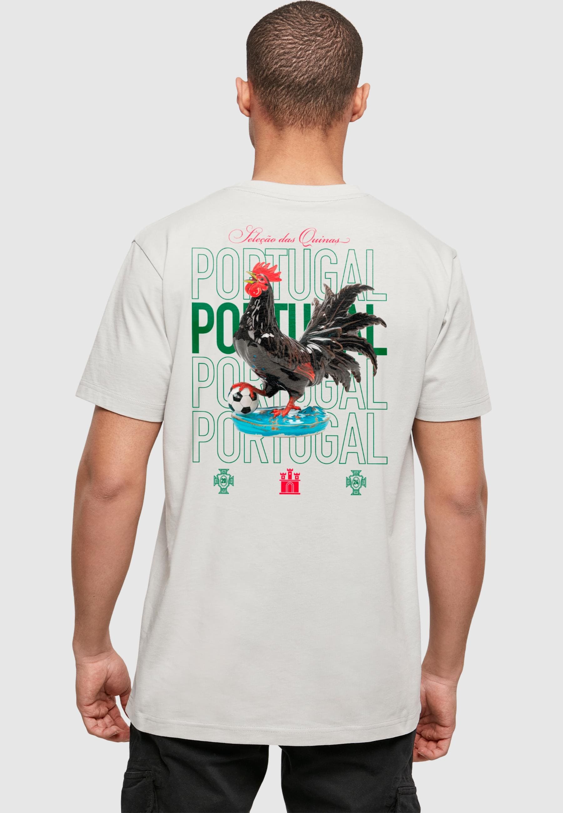 MisterTee T-Shirt »MisterTee Galo Porcelana Tee«, (1 tlg.)