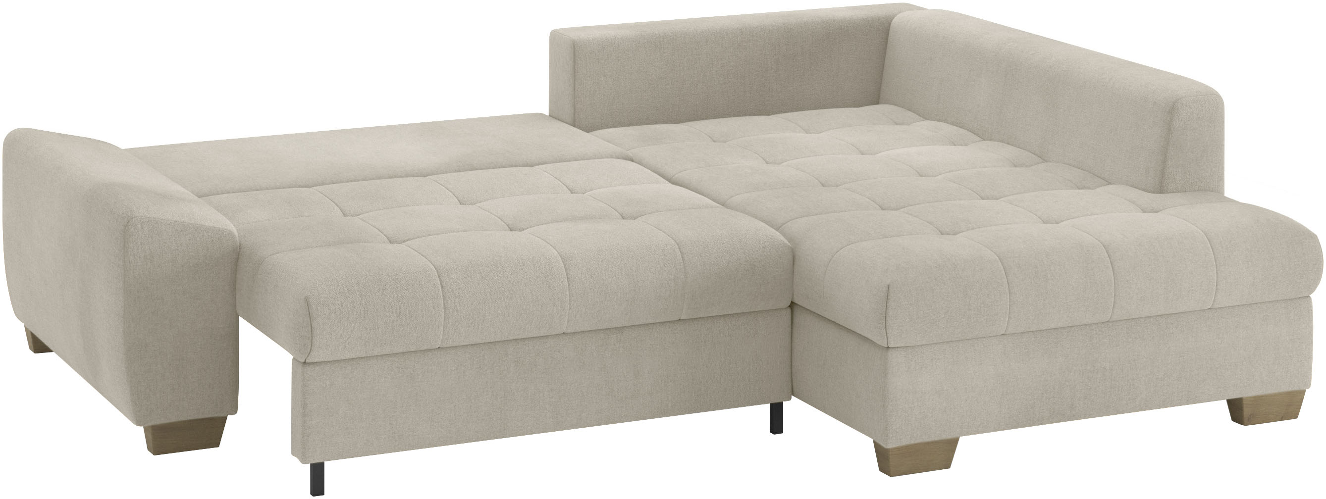 Thumbnail - Mr. Couch Ecksofa "Nikita II, L-Form", Wahlweise mit Bettfunktion, Bettkasten & RGB-LED-Beleuchtung