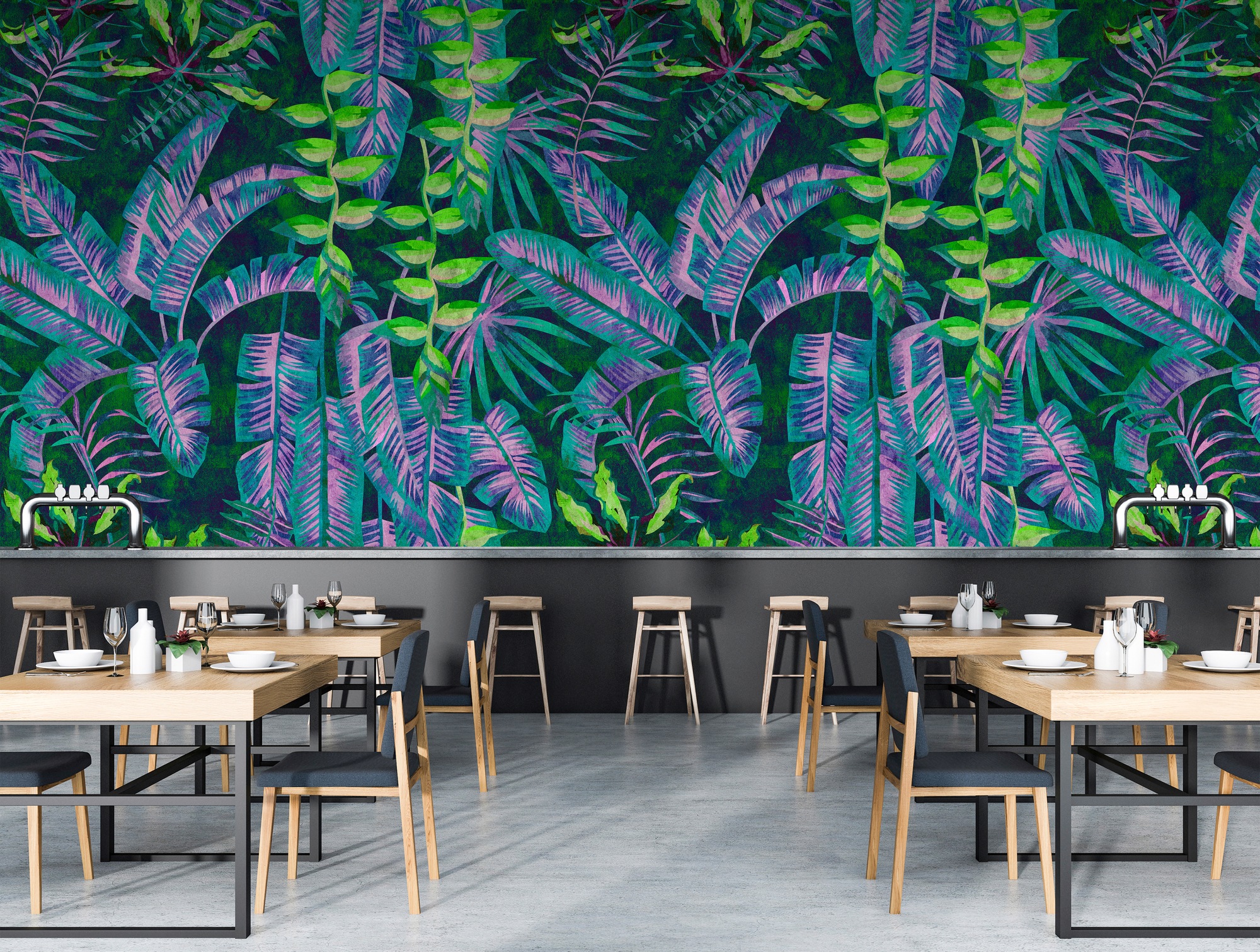 living walls Fototapete "Walls by Patel Tropicana 5" glatt Vlies, Wand, Sch günstig online kaufen