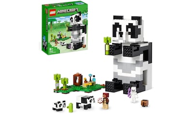 Konstruktionsspielsteine »Das Pandahaus (21245), LEGO® Minecraft«, (553 St.), Made in...