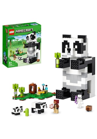 Konstruktionsspielsteine »Das Pandahaus (21245), LEGO® Minecraft«, (553 St.), Made in...