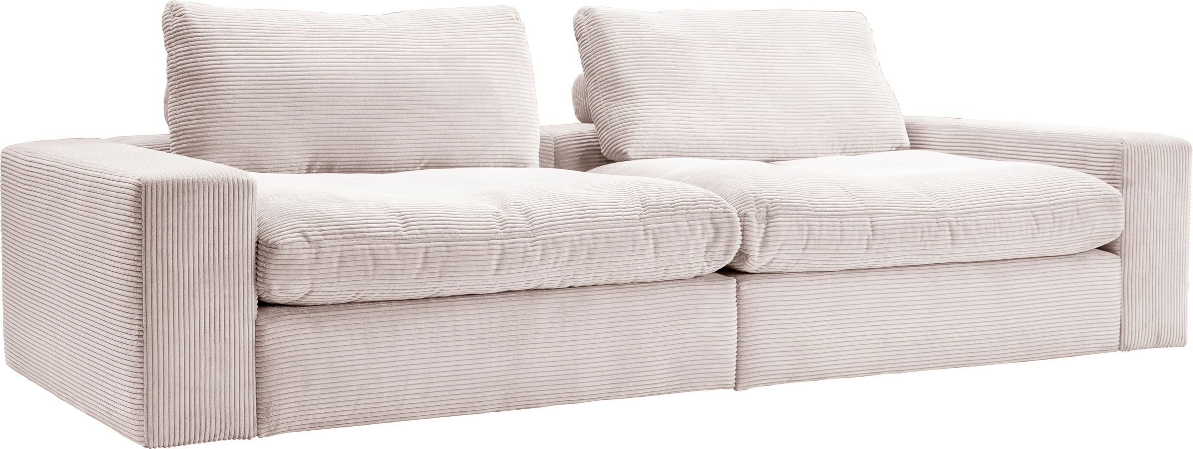 alina Big-Sofa »Sandy«, 266 cm cm breit und BAUR tief, in modernem 123 | Cordstoff