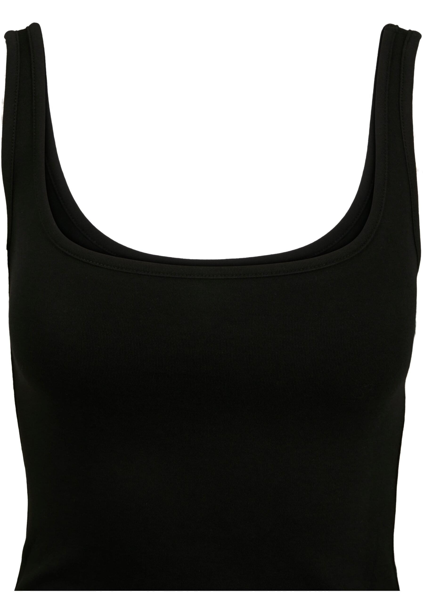 URBAN CLASSICS Muskelshirt »Urban Classics Damen Ladies Wide Neck Top«, (1 tlg.)