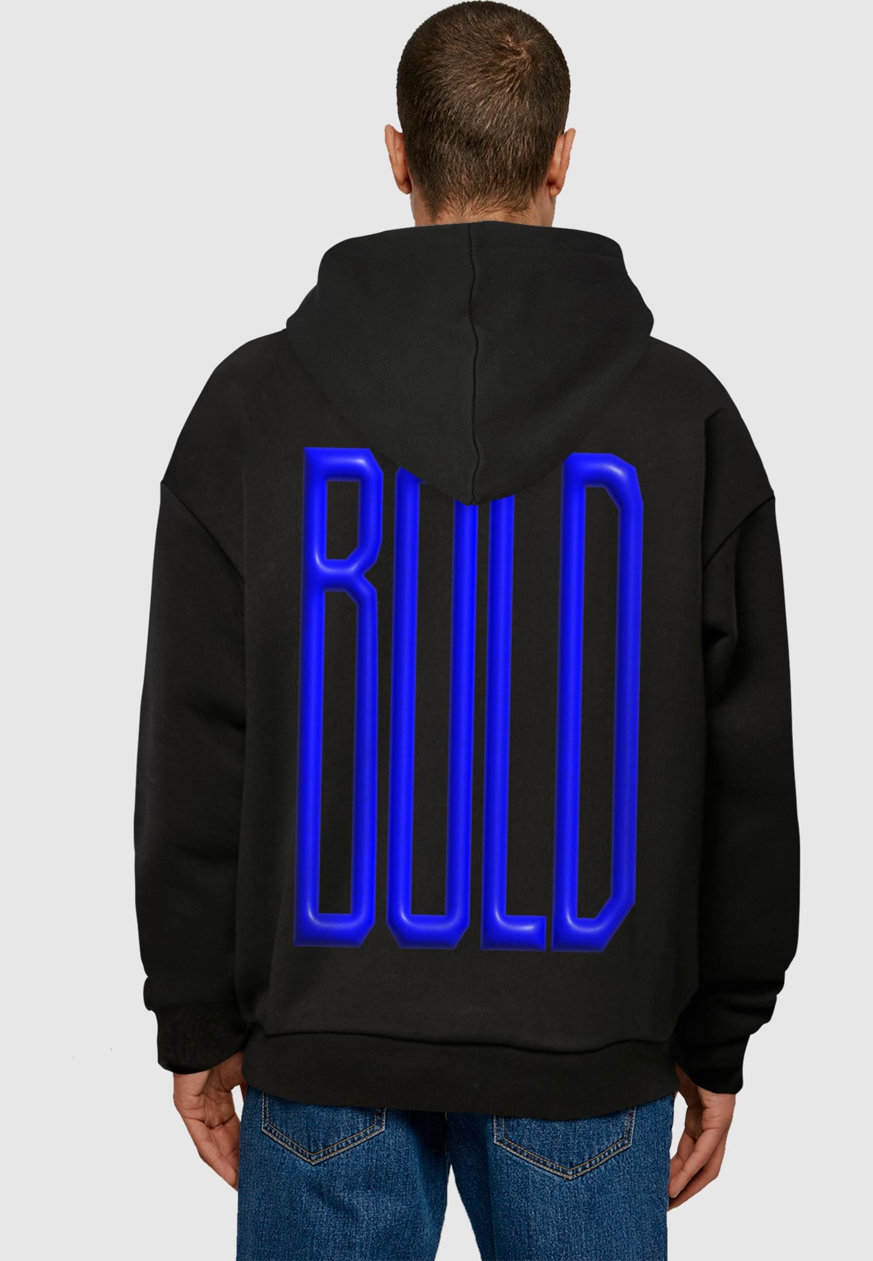 Merchcode Kapuzensweatshirt »Merchcode Bold Oversized Hoody«, (1 tlg.)