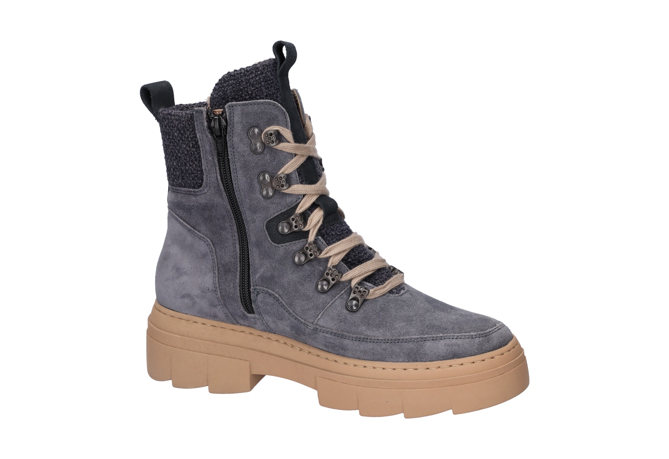 Waldläufer Schnürboots »H-Saiga«  Schnürstiefelette, Profilsohle, Komfortweite H = sehr weit