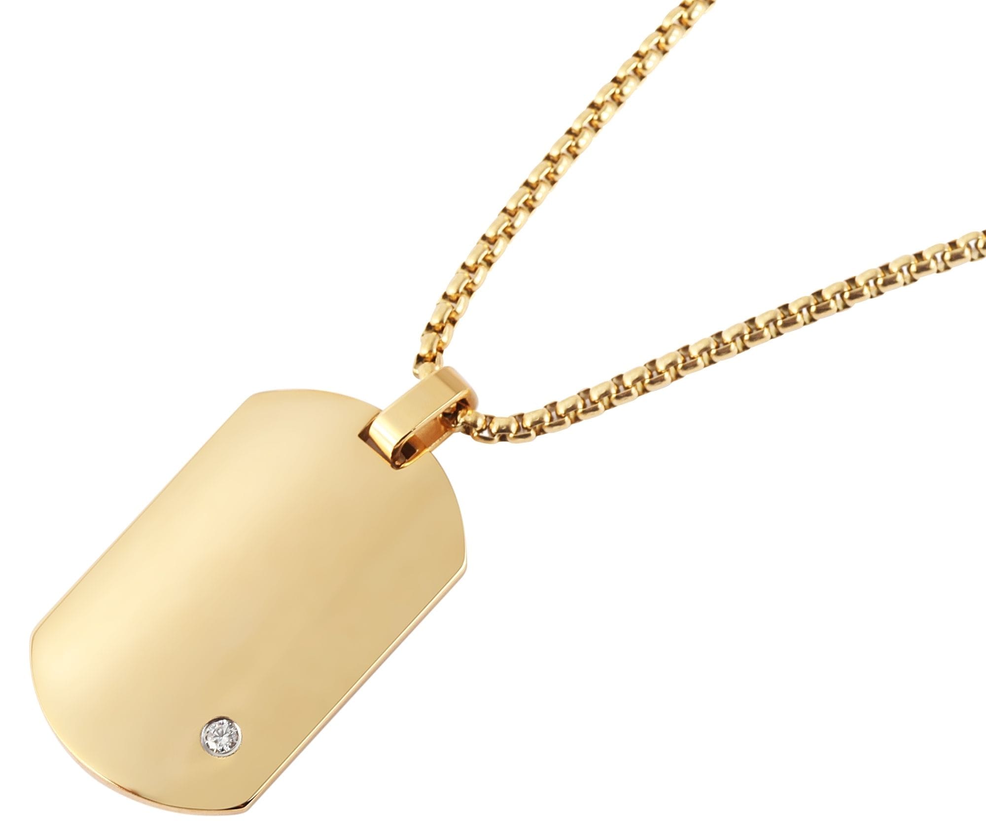Adelia´s Kette ohne Anhänger »Damen Halskette aus Edelstahl mit Strass Steinchen 61 cm« Perfekt als Geschenk für besondere Menschen