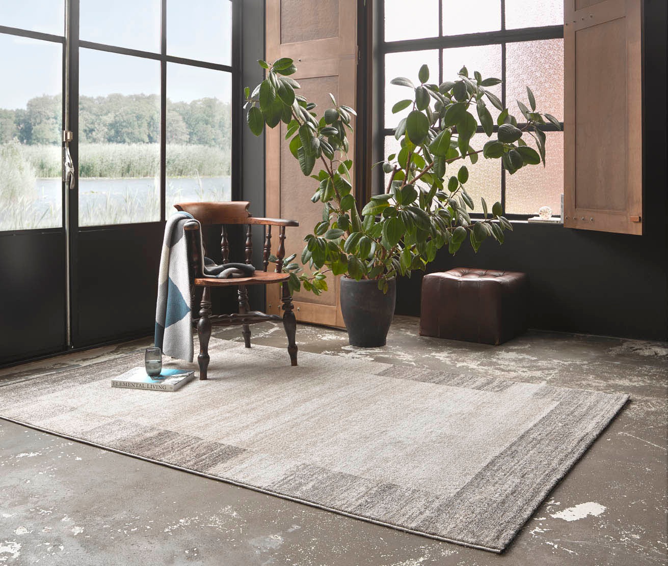 Wecon home Teppich »Déjà-vu«, rechteckig, 10 mm Höhe, Kurzflor, Wohnzimmer