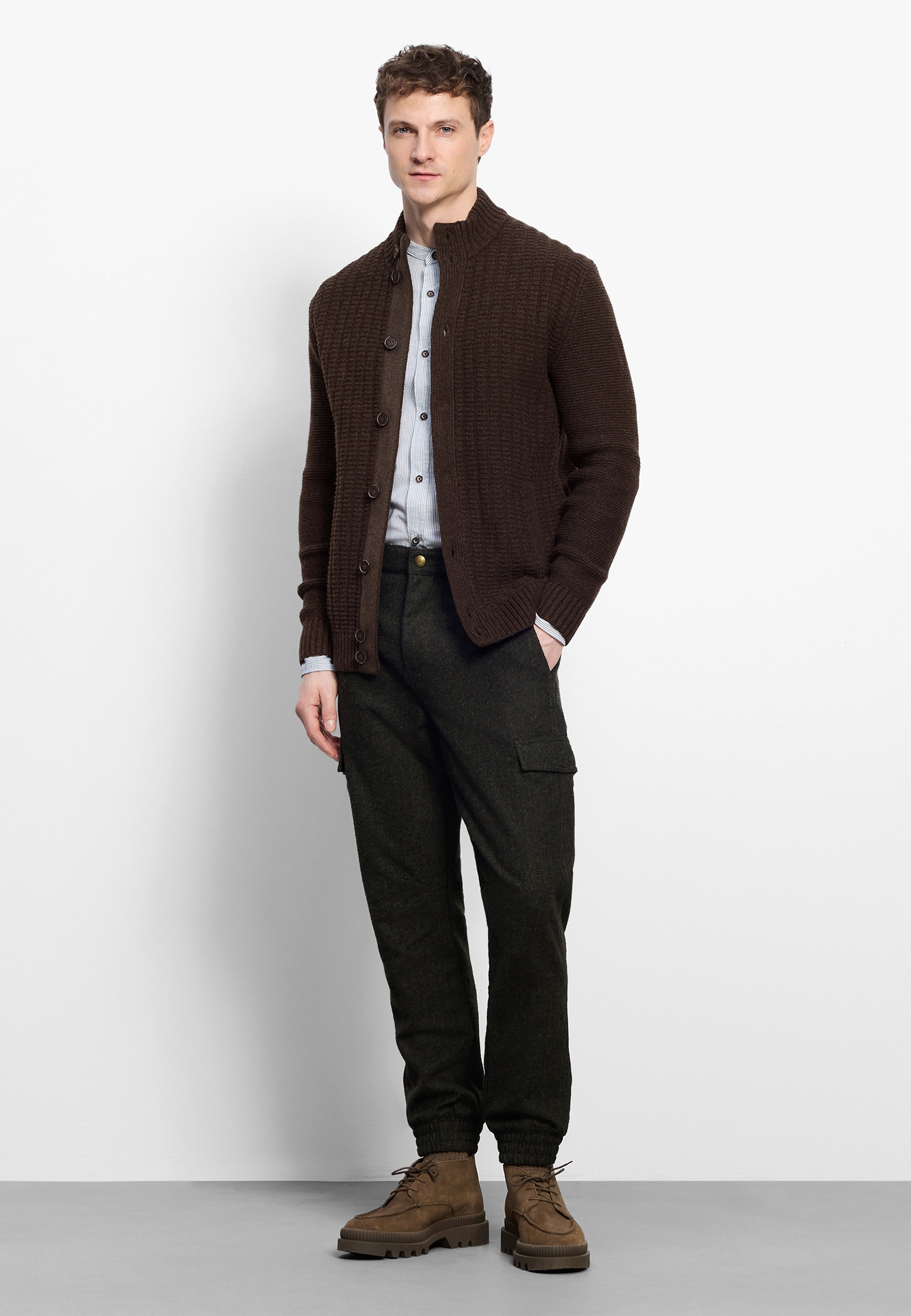 OLYMP Strickpullover »OLYMP Casual Strick, regular fit«