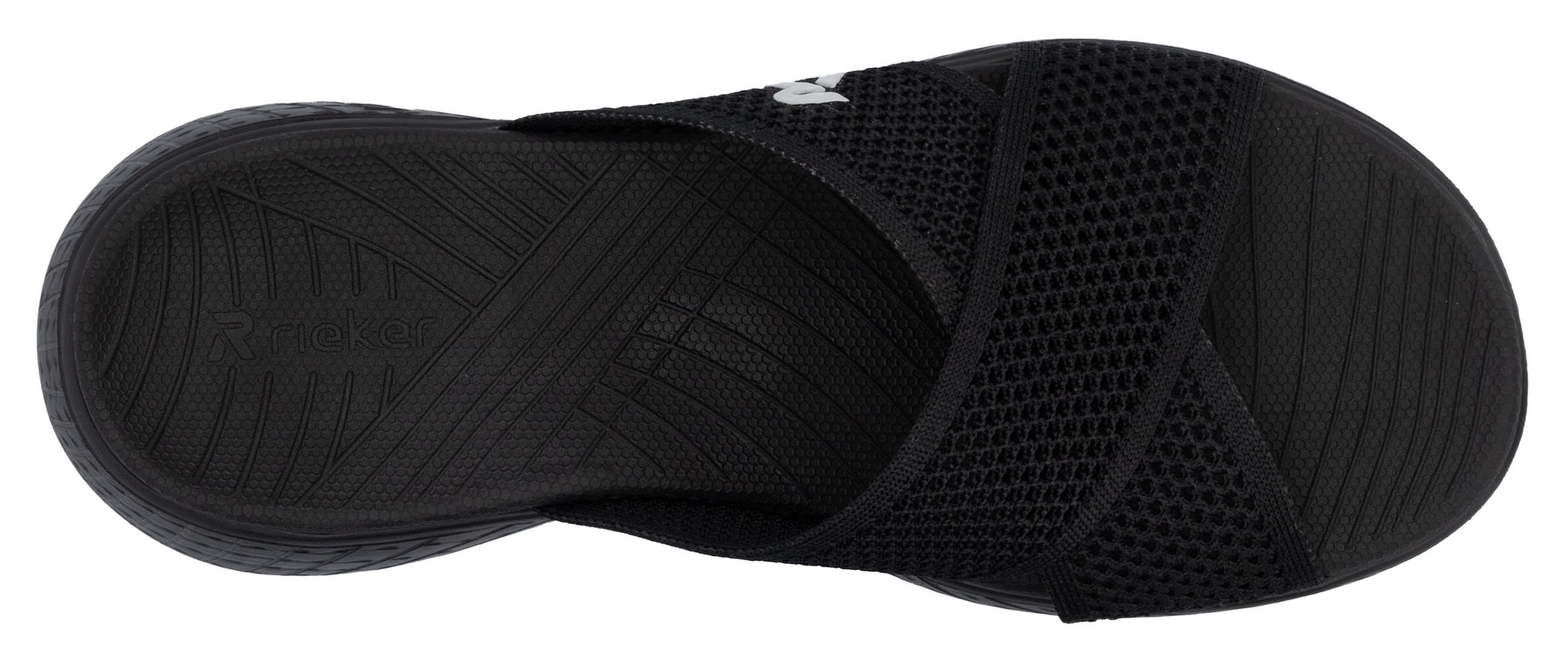 RIEKER Sport Pantolette »Ballina«, Badeschuh, Sommerschuh, Strandschuh, Urlaubschuh zum Schlupfen