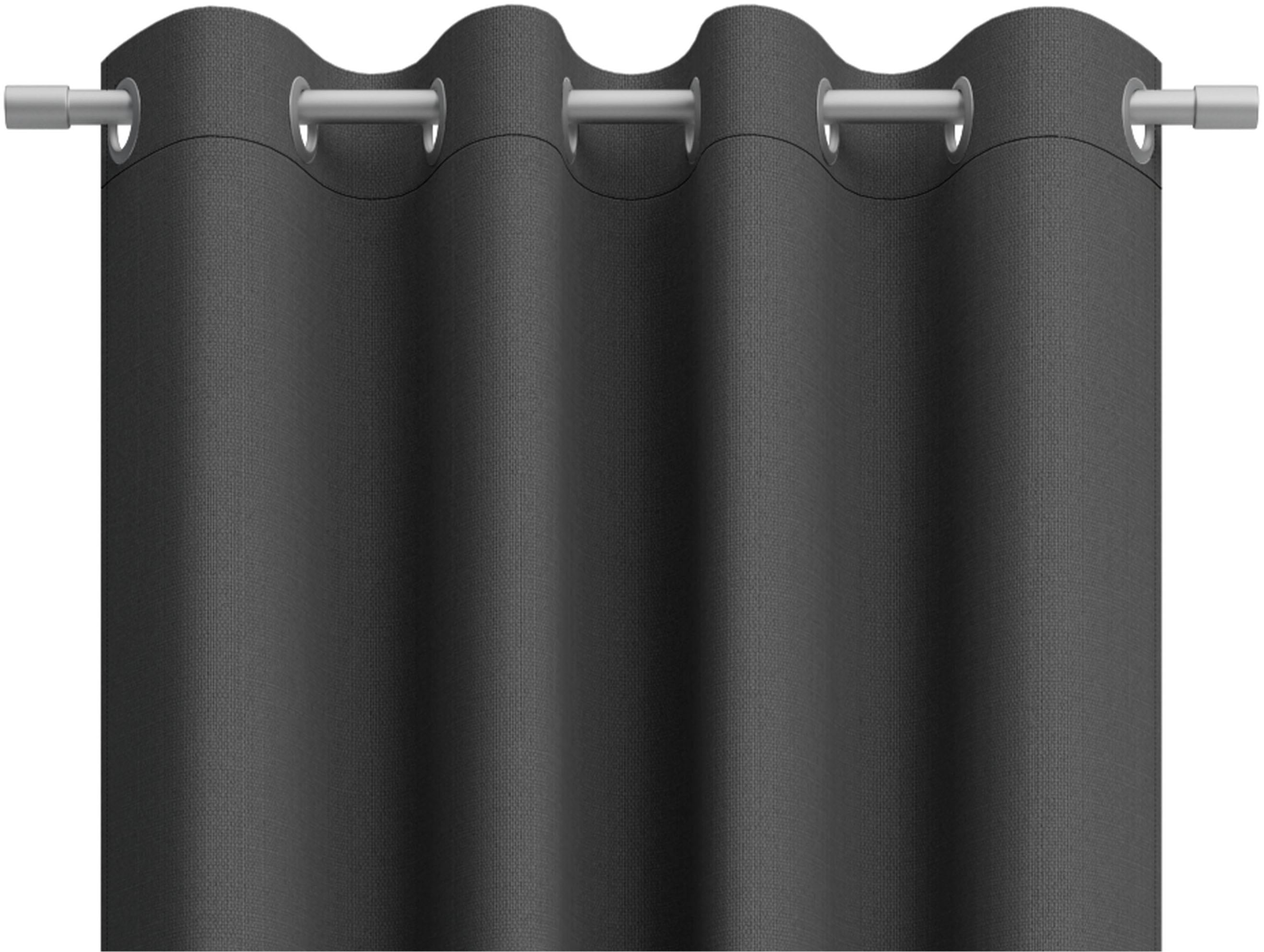 Thumbnail - Neutex for you Vorhang "Linessa" Ösen 1 Stk. tlg. HxB: 245x137, Ösenschal mit Metallösen