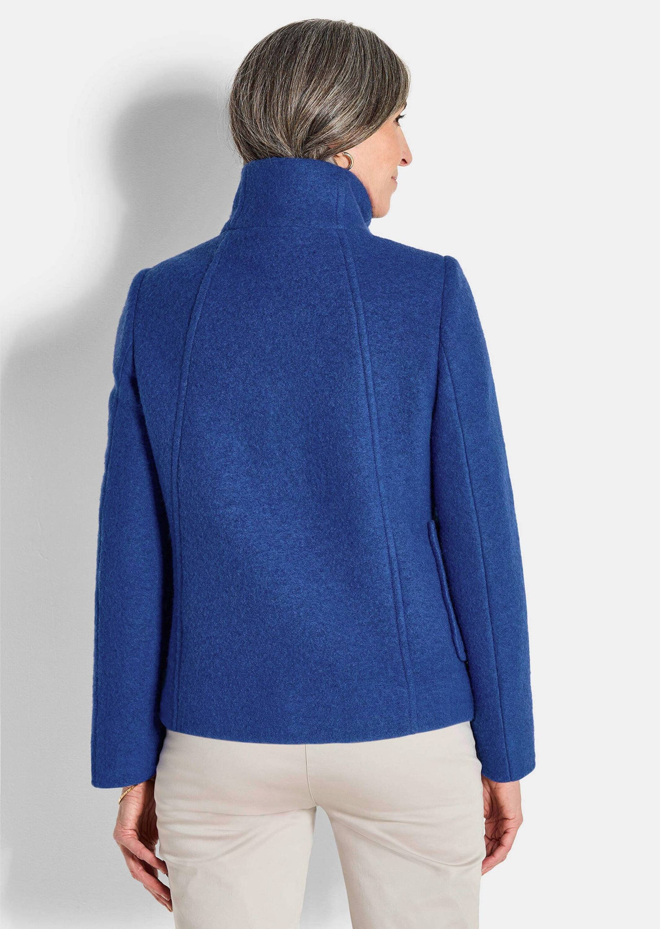 GOLDNER Wolljacke »Wollmix Jacke mit Stehkragen«