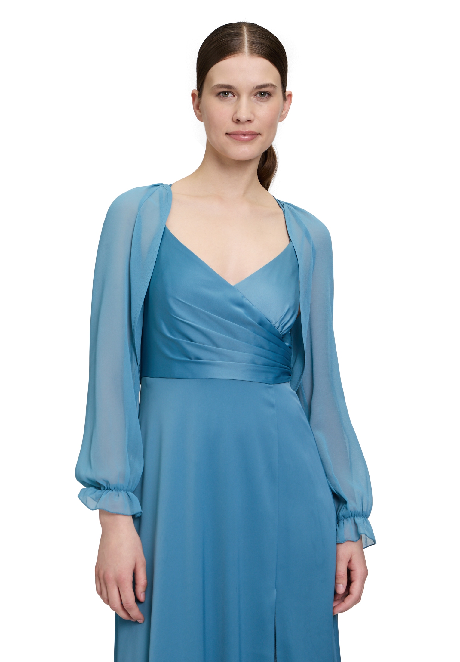 Vera Mont Bolerojacke "Damen mit gekräuseltem Ausschnitt" günstig online kaufen