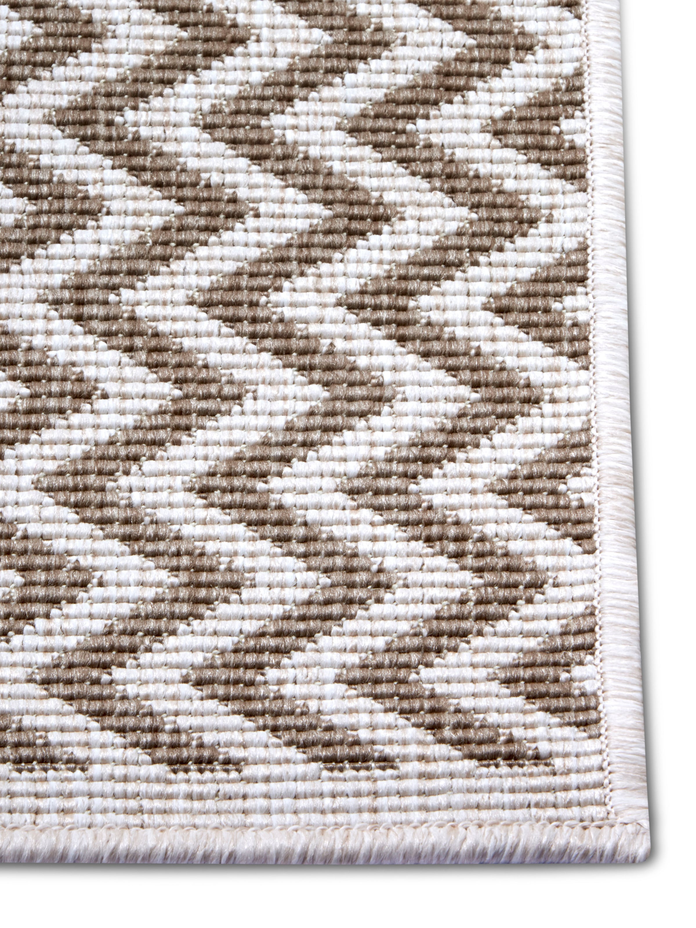 freundin Home Collection Teppich »Ivy 2 Wendeteppich«, rechteckig, 5 mm Höhe, In-& Outdoor, Teppich, Wetterfest, Balkon, Garten, Wohnzimmer, Modern