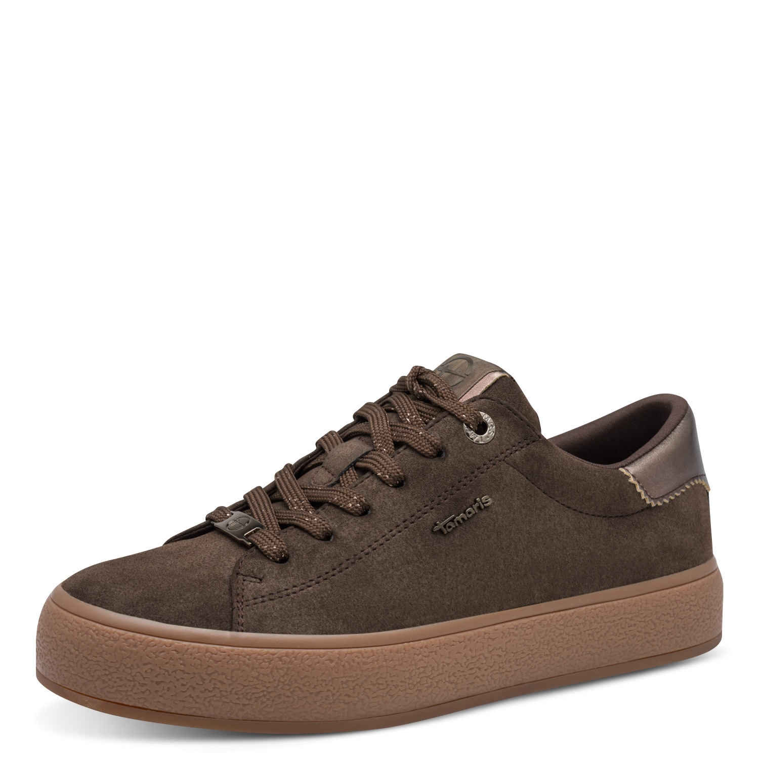 Tamaris Plateausneaker Freizeitschuh, Halbschuh, Schnürer Mit Kontrastbesatz