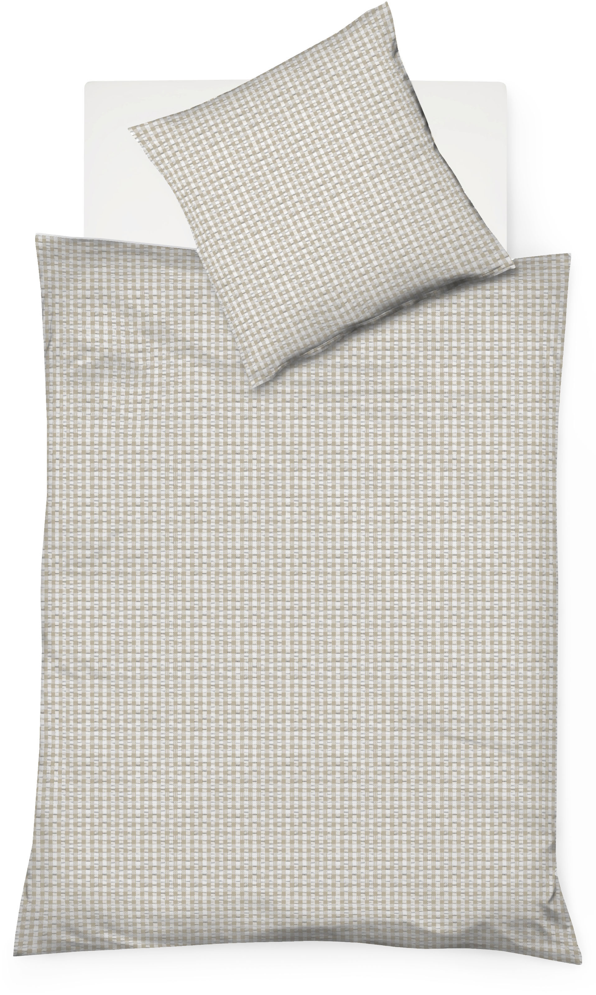 fleuresse "Rio" 2 Stk. Seersucker 100% Baumwolle, bügelfrei, atmungsaktiv, OEKO-TEX