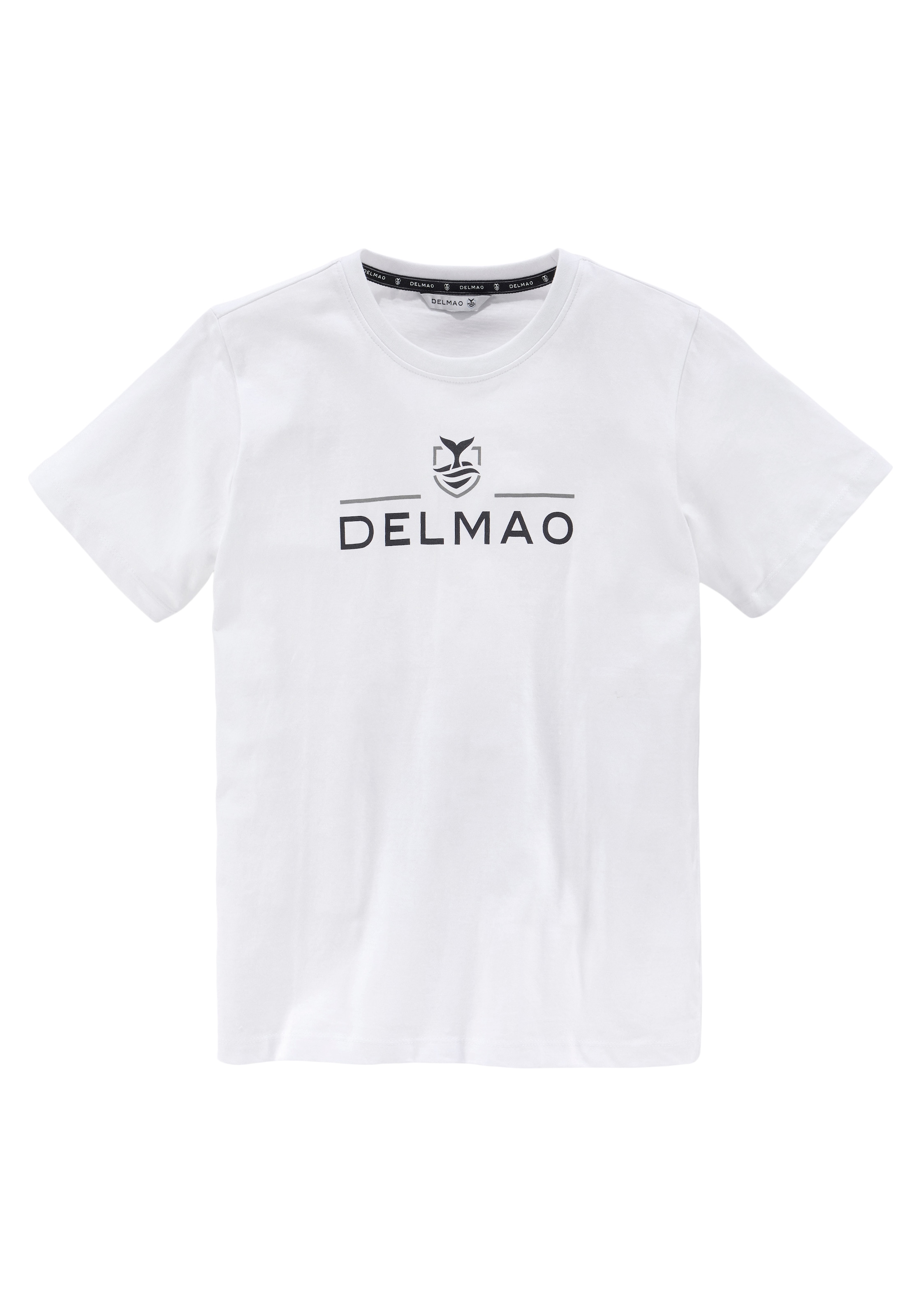 für T-Shirt BAUR »für | Logo-Print. mit NEUE Jungen«, DELMAO ▷ MARKE
