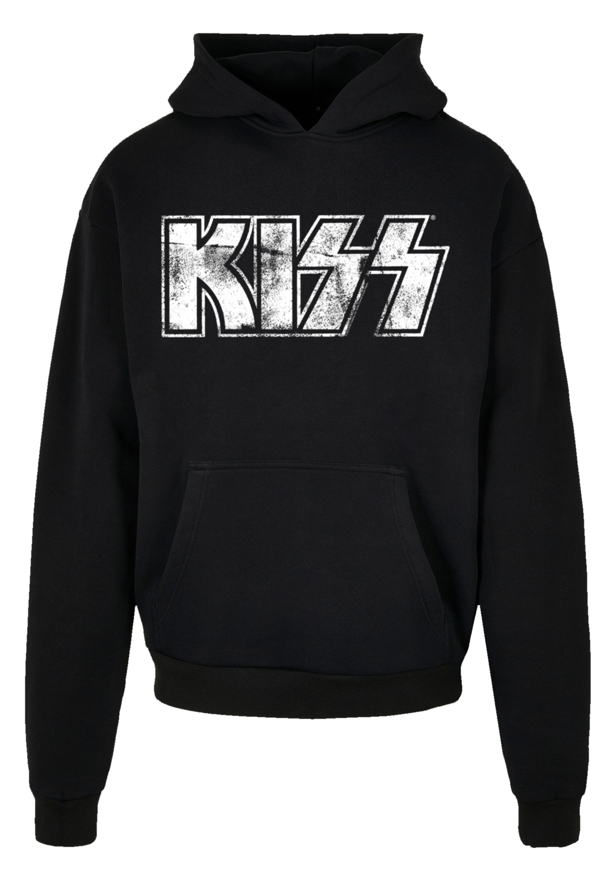 F4NT4STIC Kapuzenpullover »Kiss Rock Band Vintage Logo«, Premium Qualität, Musik, By Rock Off