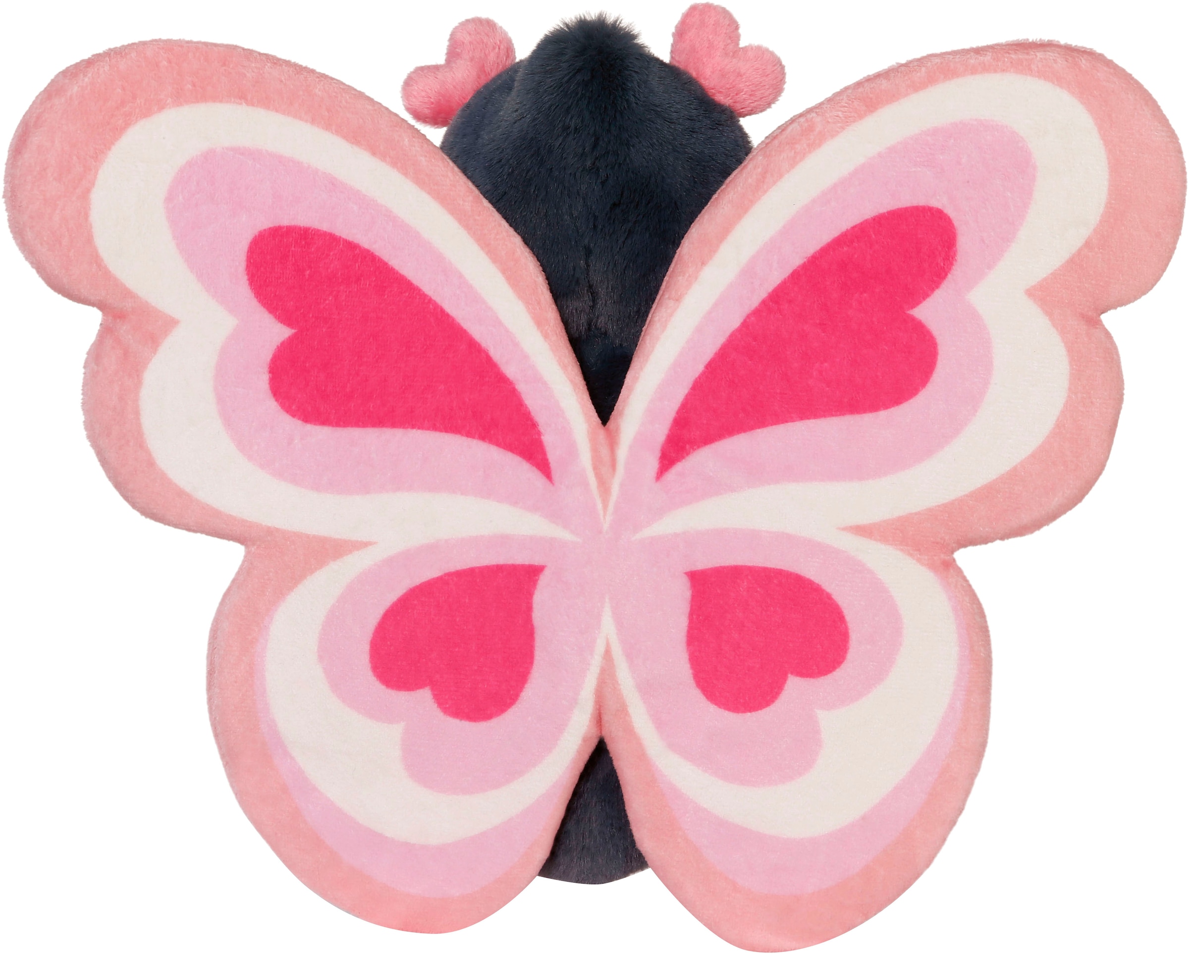 Nici Kuscheltier »Love, Schmetterling, 21 cm, in Geschenkbox«, enthält recyceltes Material (Global Recycled Standard)