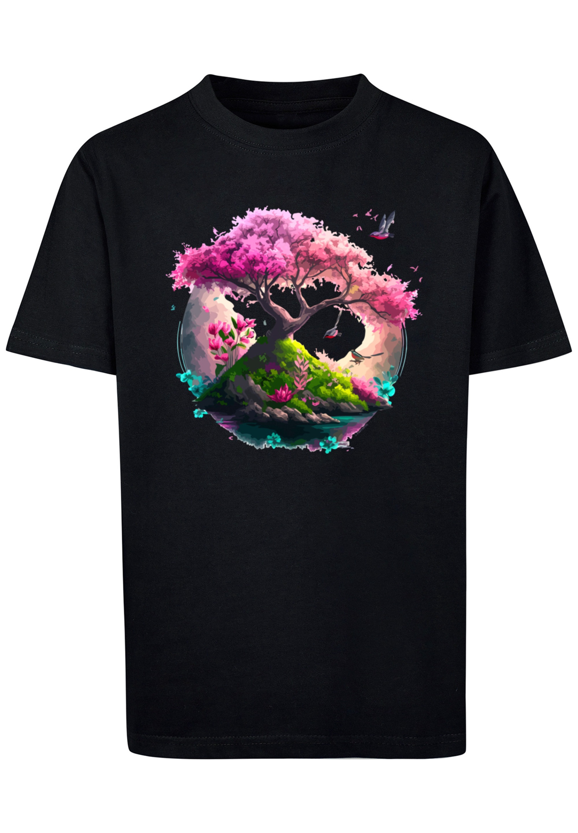 bestellen F4NT4STIC Tee Keine Unisex«, | BAUR online Baum Angabe »Kirschblüten T-Shirt