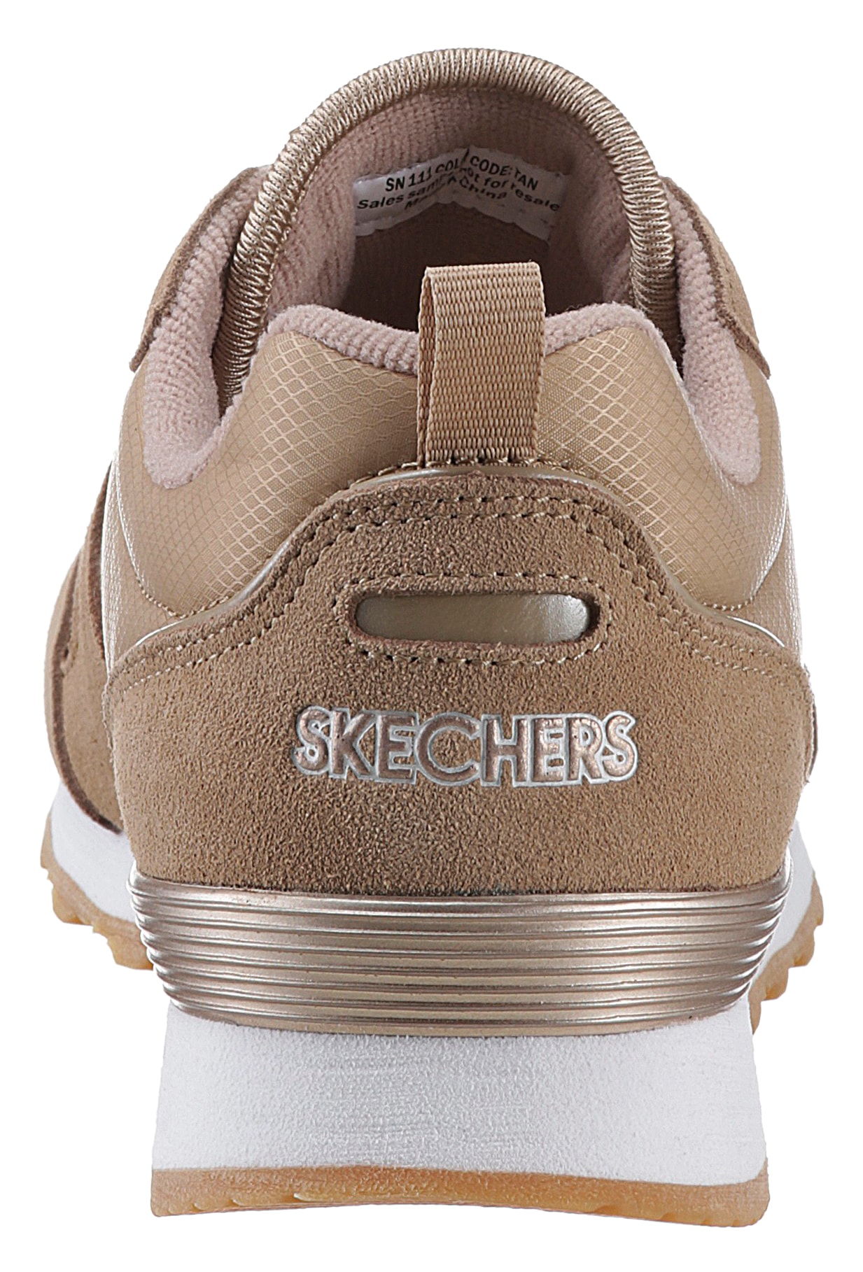 Skechers Sneaker »OG 85 - GOLDN GURL«, Freizeitschuh, Halbschuh, Schnürschuh mit Air-Cooled Memory Foam