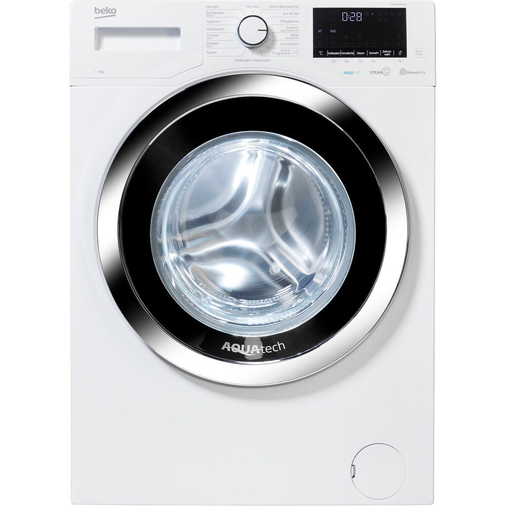 BEKO Waschmaschine »WMY91466AQ1«, WMY91466AQ1, 9 kg, 1400 U/min