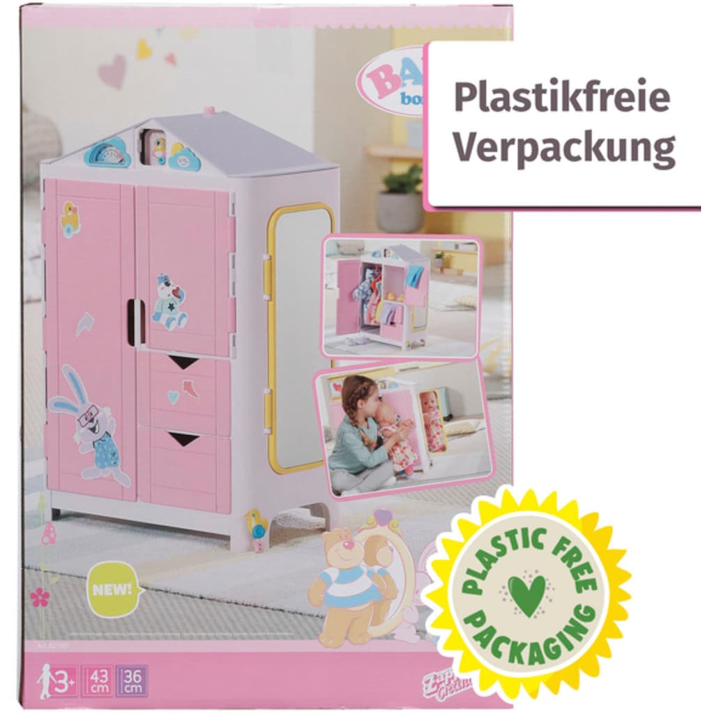 Baby Born Puppenkleiderschrank »mit Wetterente«