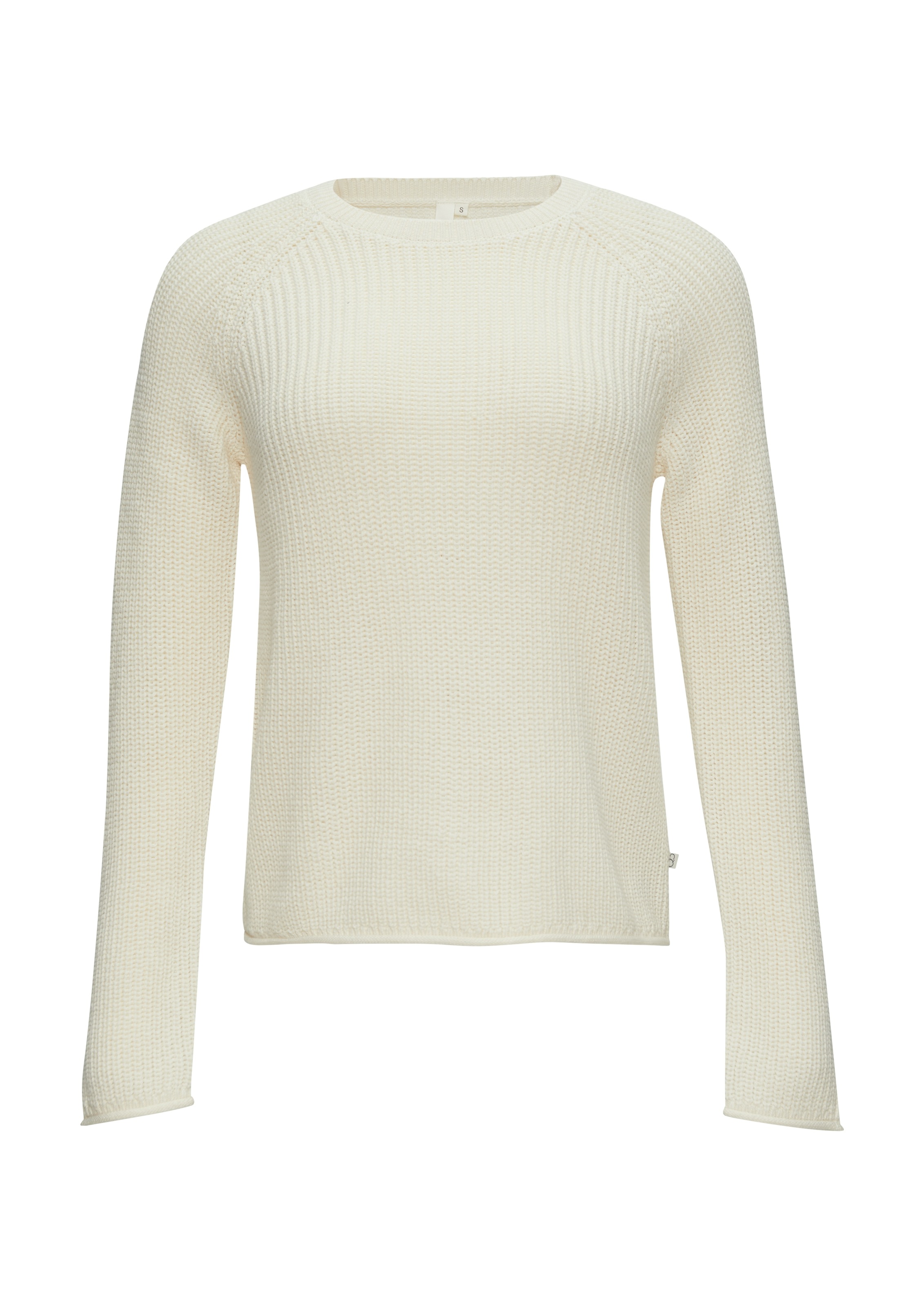 QS Strickpullover, mit Rundhalsausschnitt