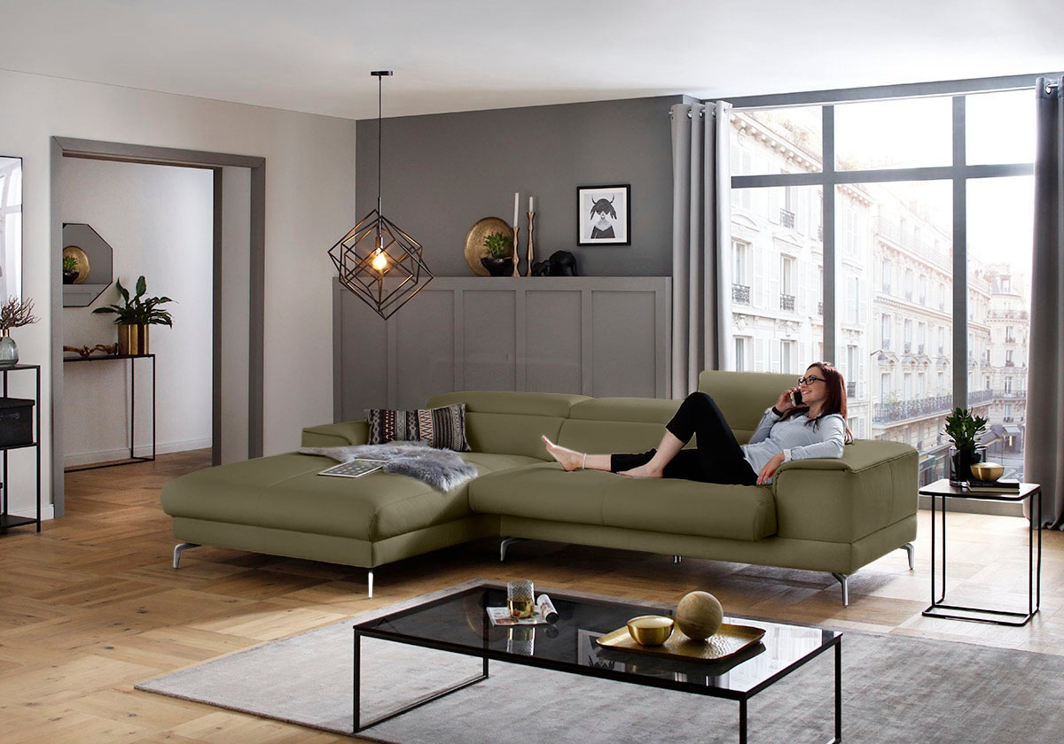 W.SCHILLIG Ecksofa "piedroo, Designsofa mit tollem Sitzkomfort, bequem und günstig online kaufen